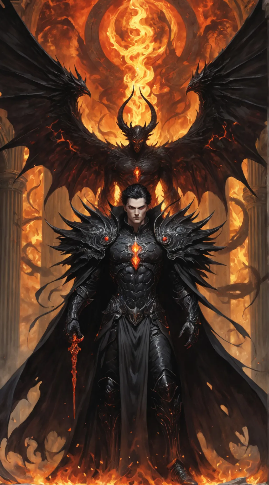 ai character: Люци background