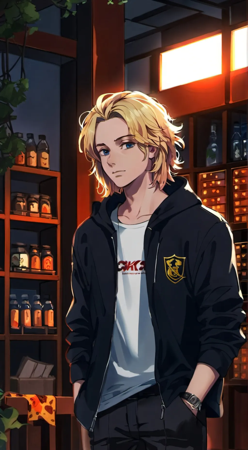 ai character: mikey manjiro sano background