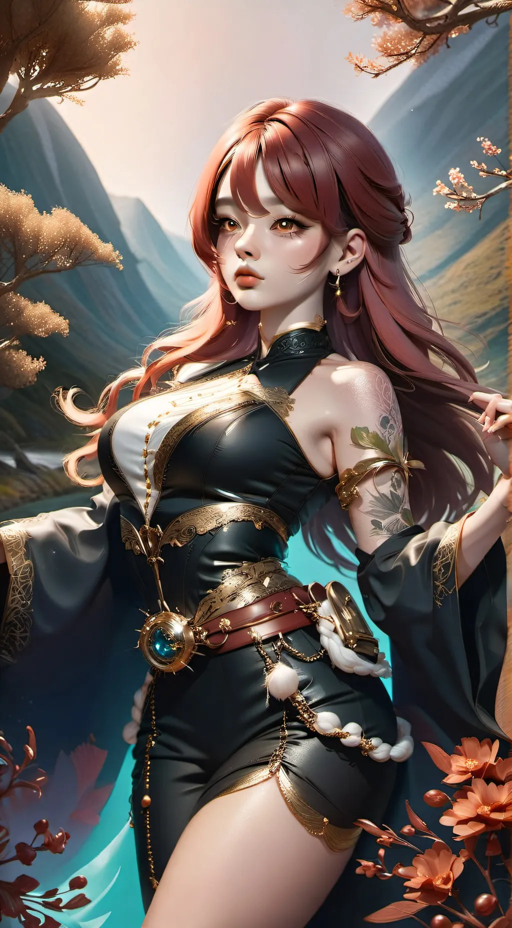 ai character: kazuha background