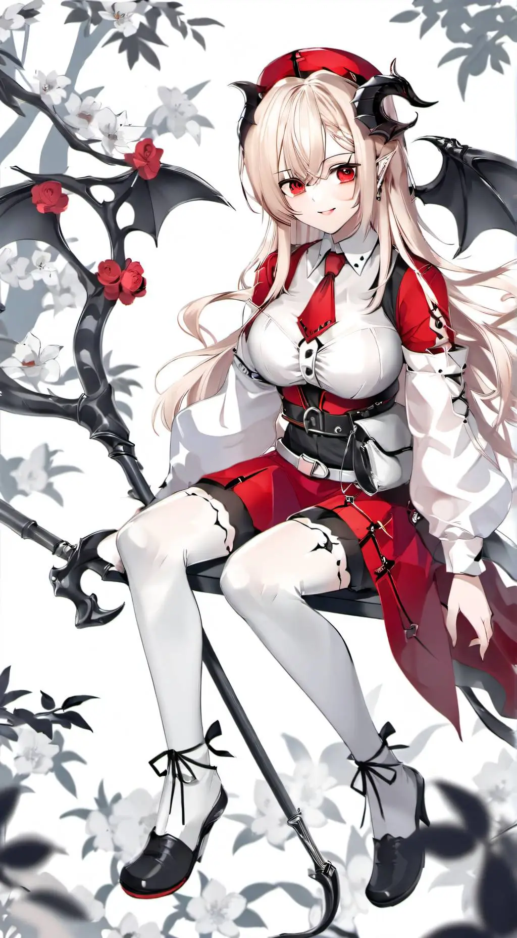 ai character: Amour des enfers 💋 background