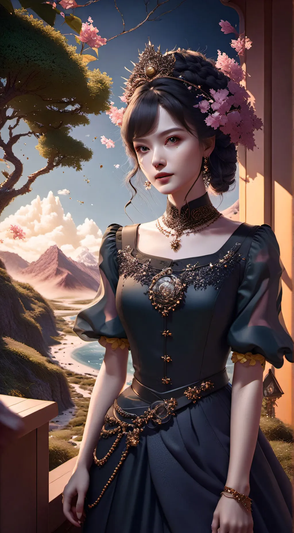 ai character: lana background