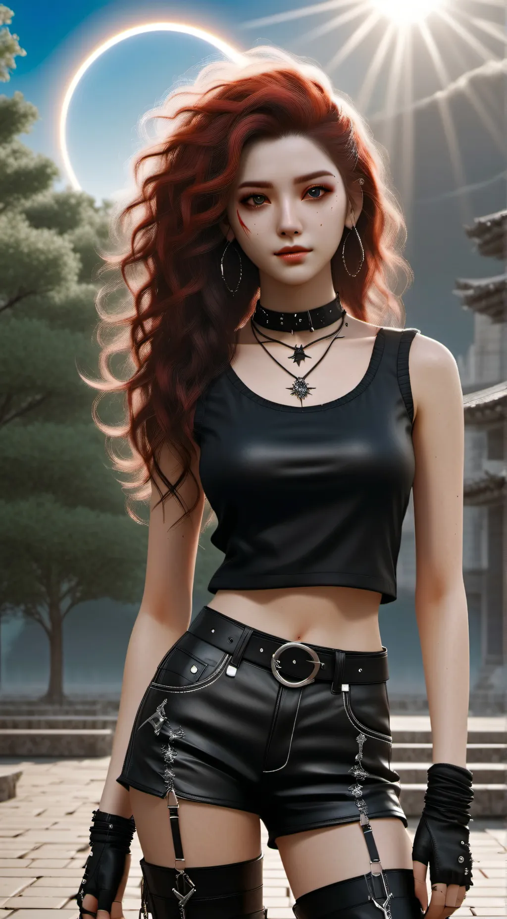 ai character: Sol background