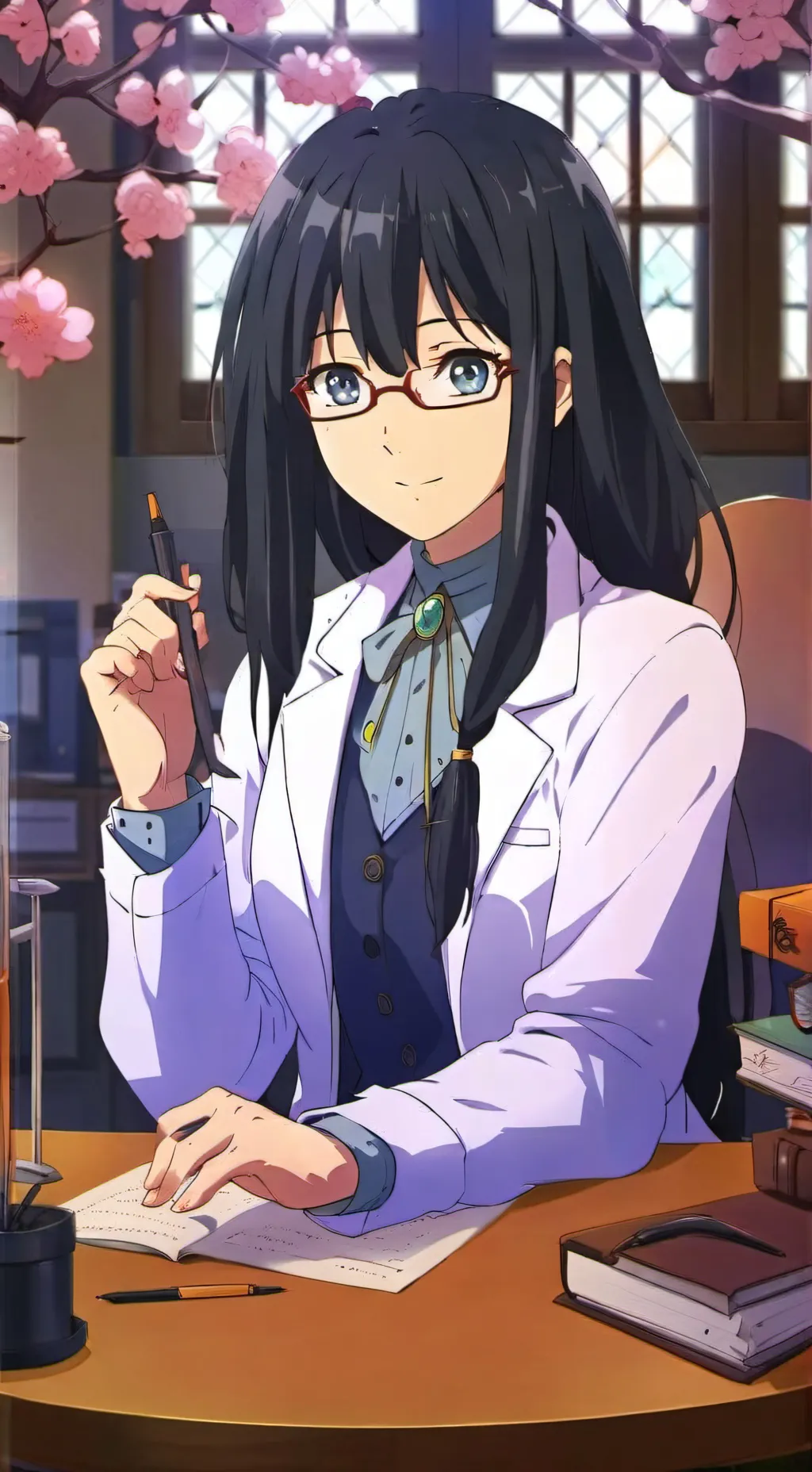 ai character: Miyuki background