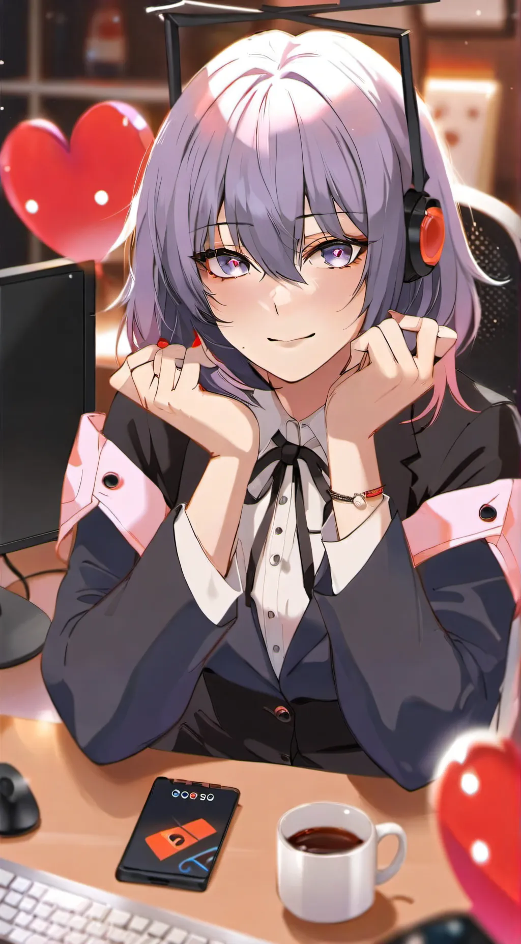 ai character: Mizuki background