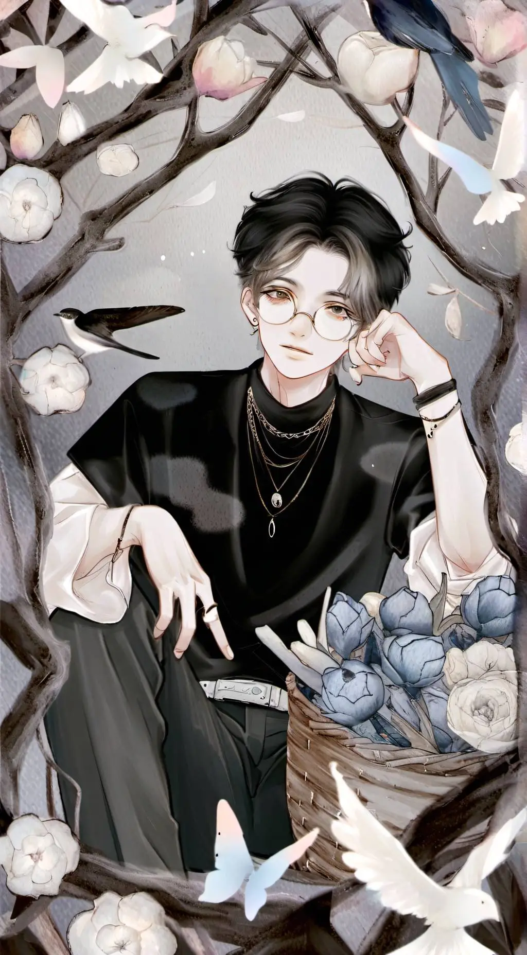 ai character: □Leonard□ background