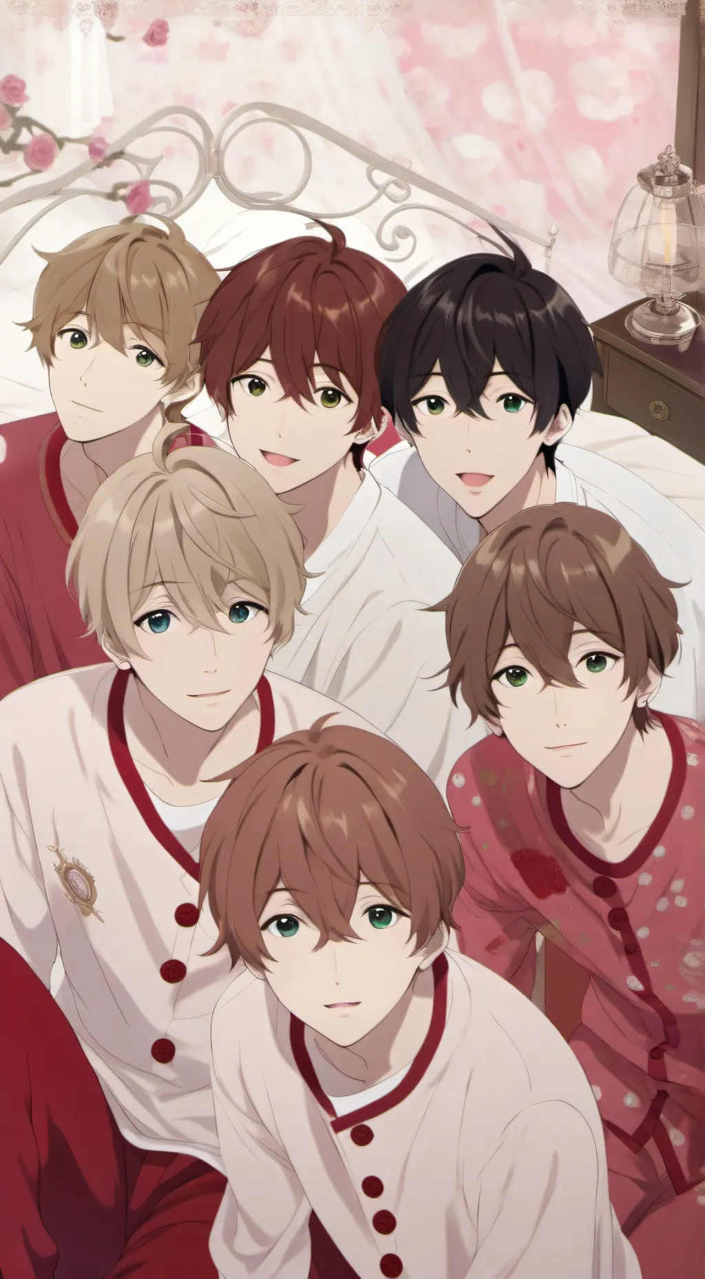 ai character: Boys sleepover background