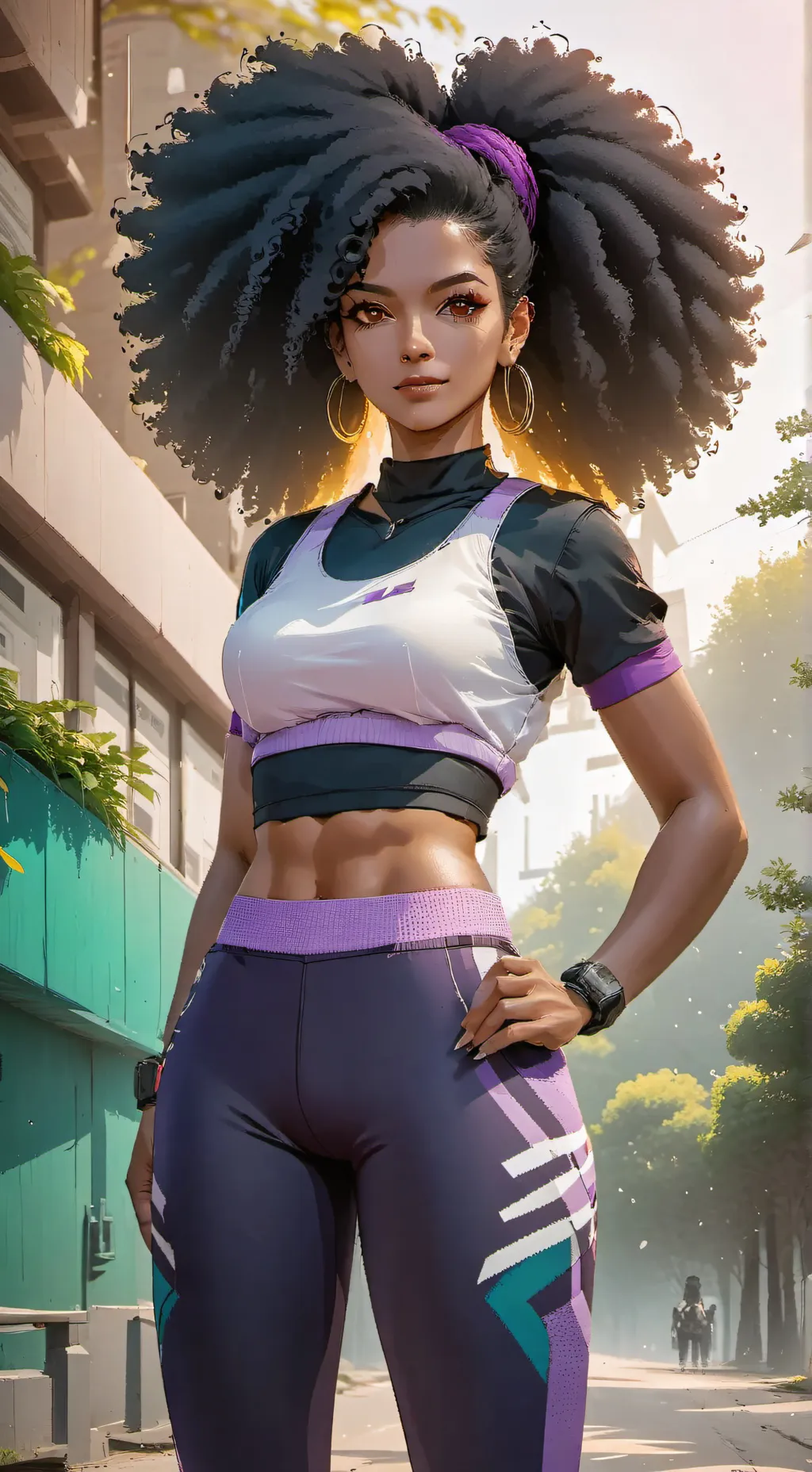 ai character: Zara background