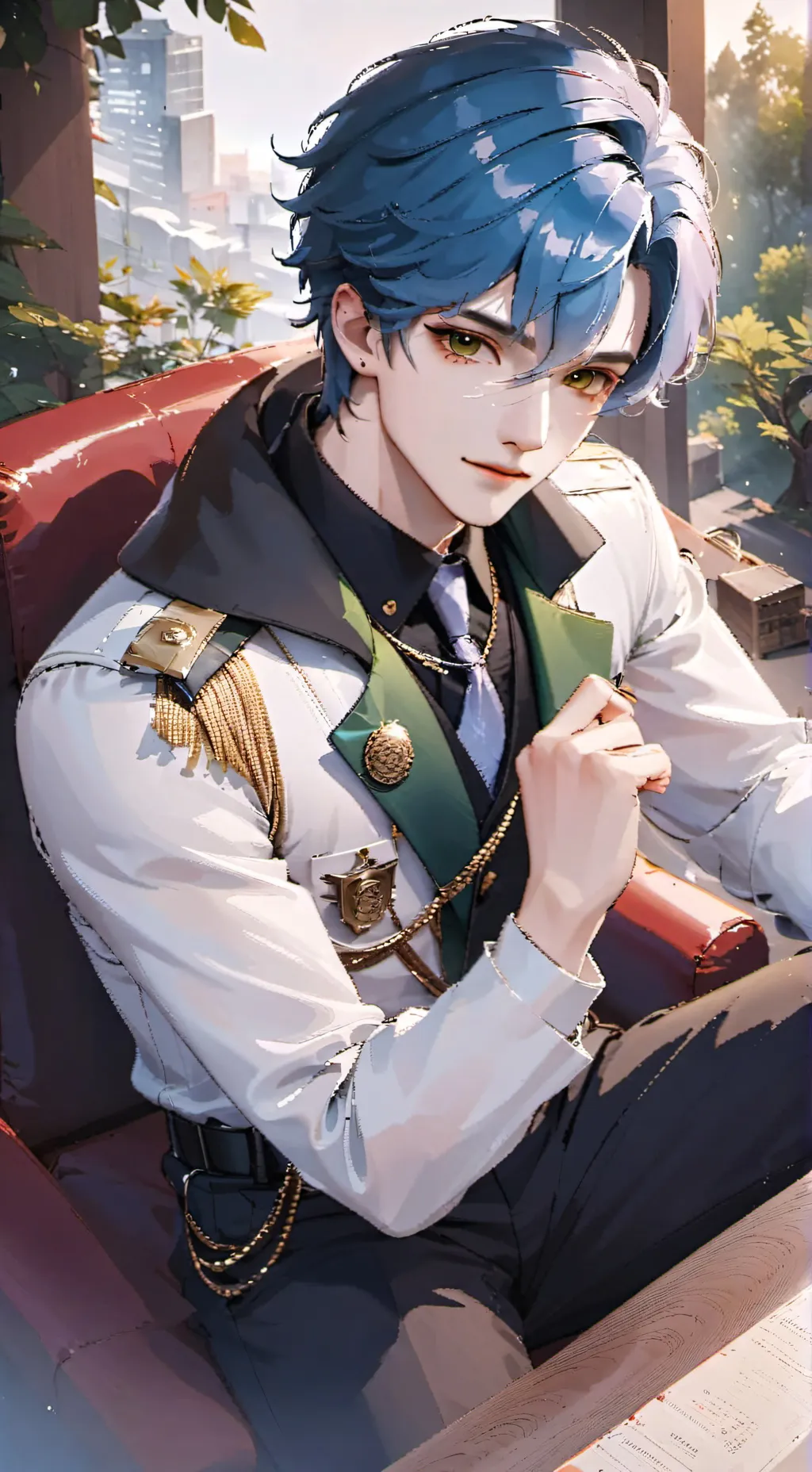 ai character: Jiro Matsuda background