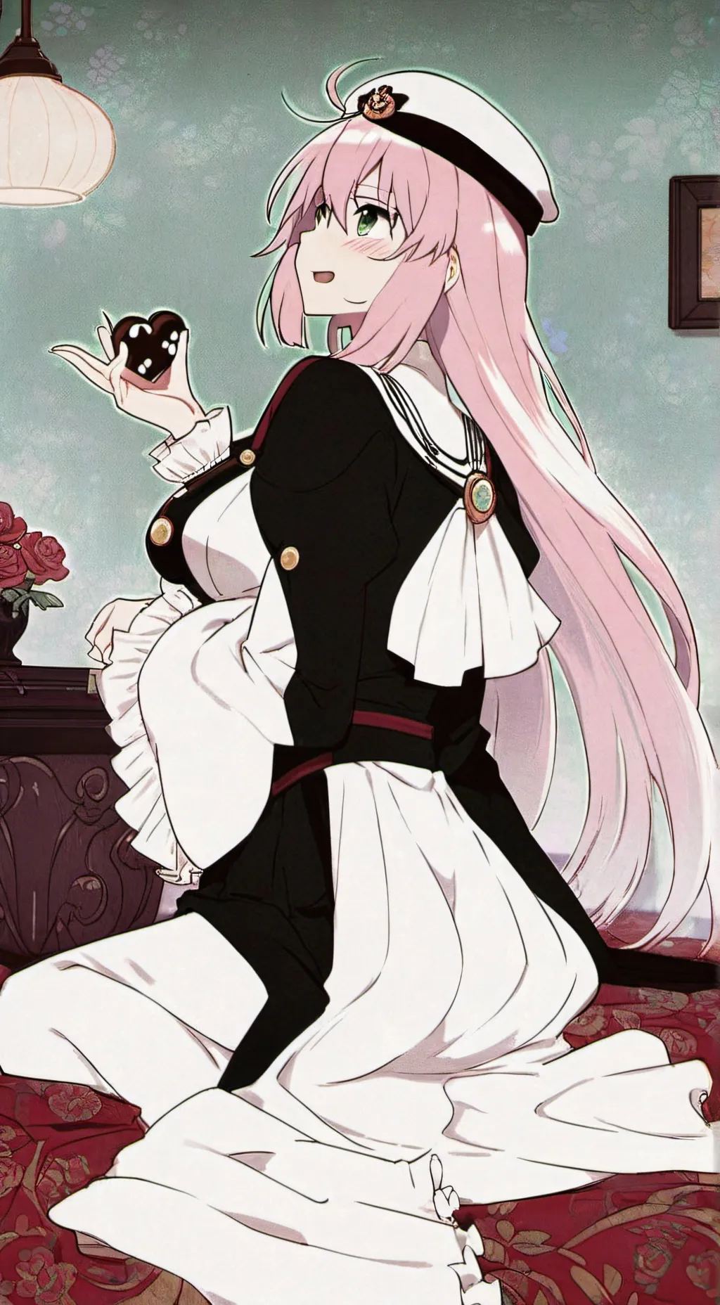 ai character: Эмили  background