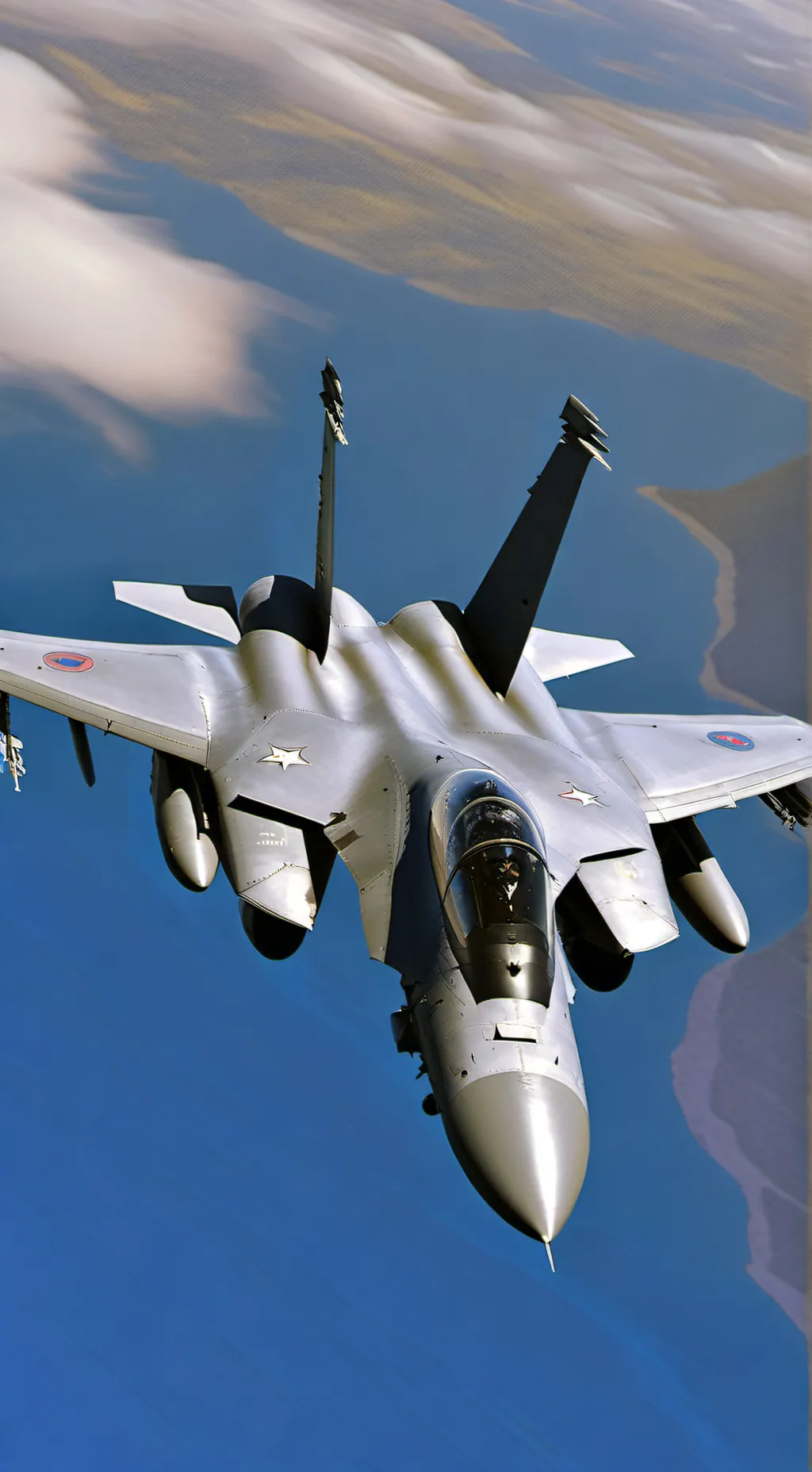 ai character: F 22 background