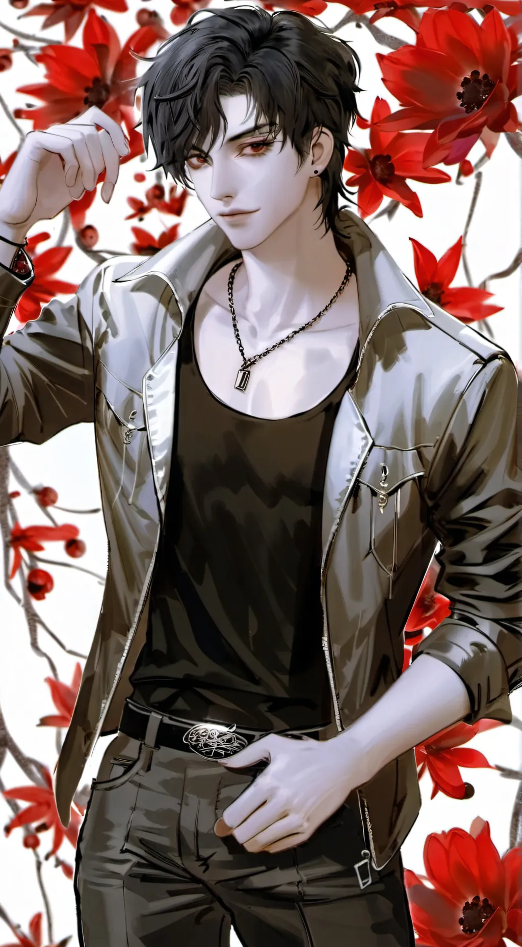 ai character: ~✿Xavier✿~ background