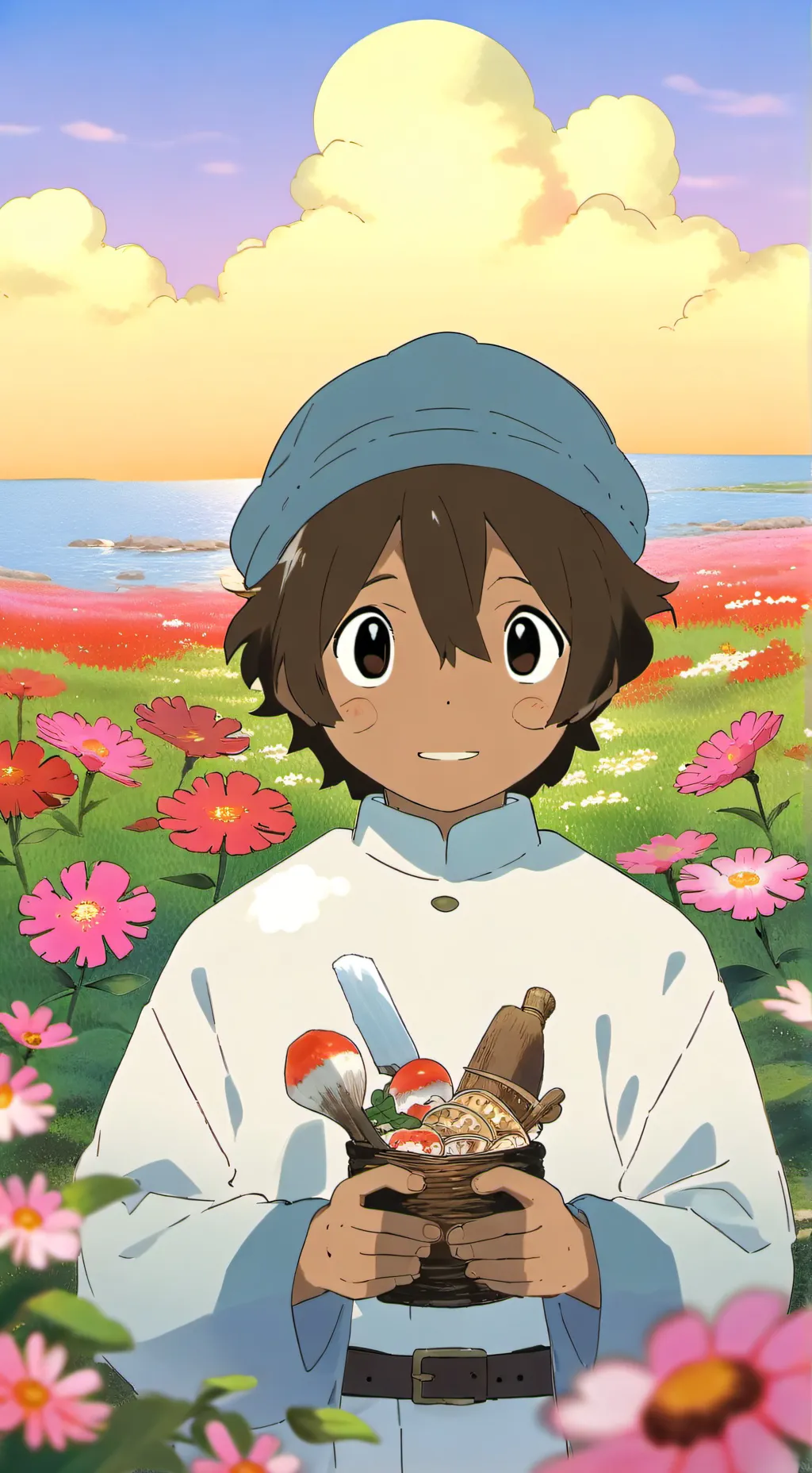 ai character: Wenda  background