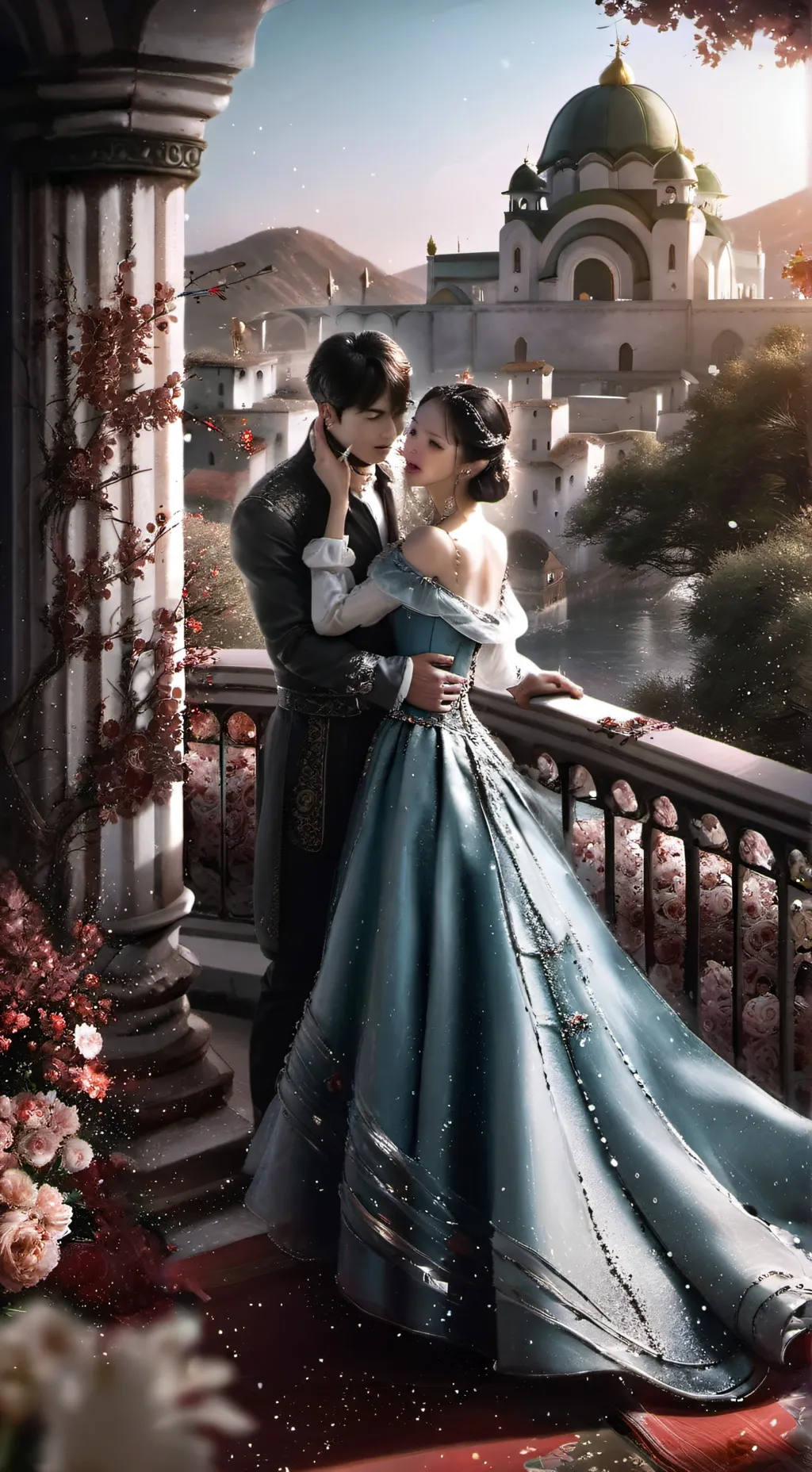 ai character: Ali and kim background