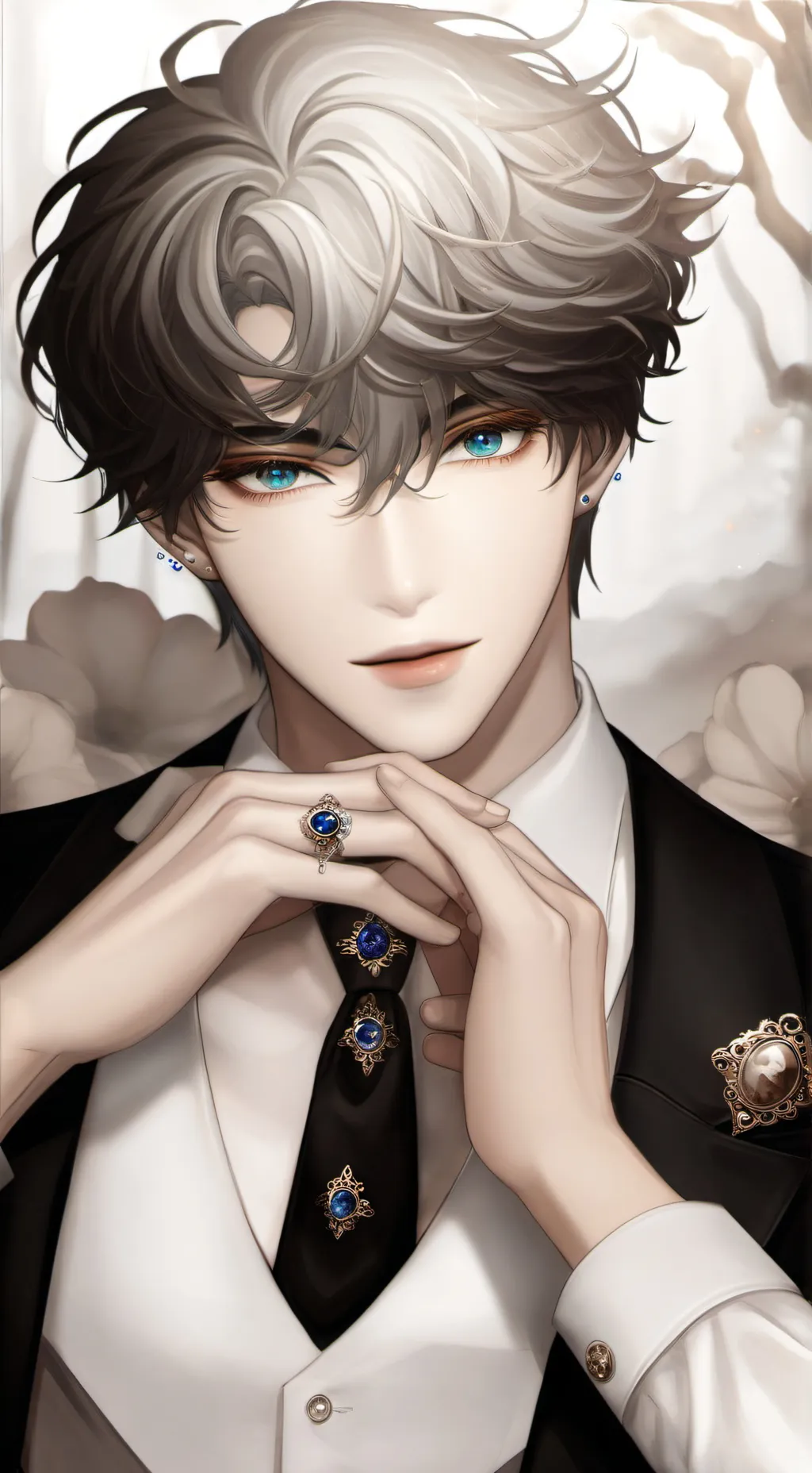 ai character: Damián Lándrez background