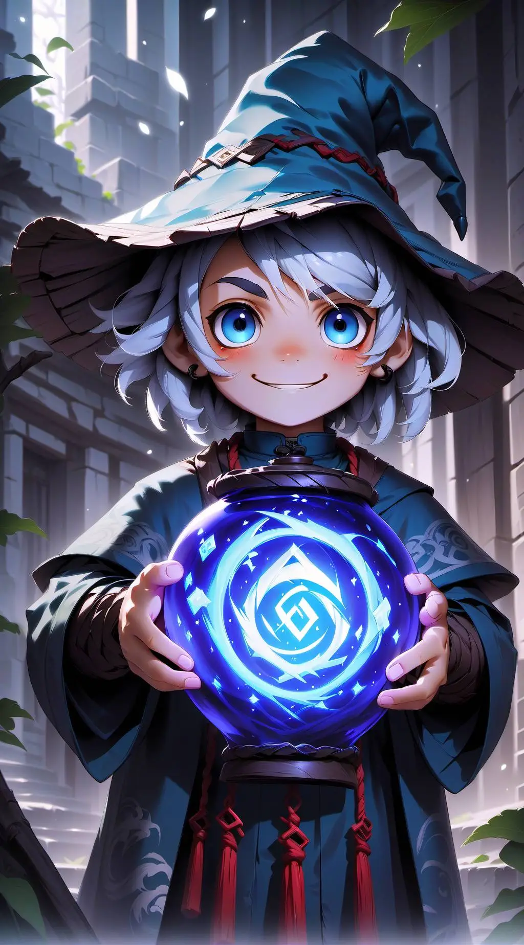 ai character: Flint el Chispa background