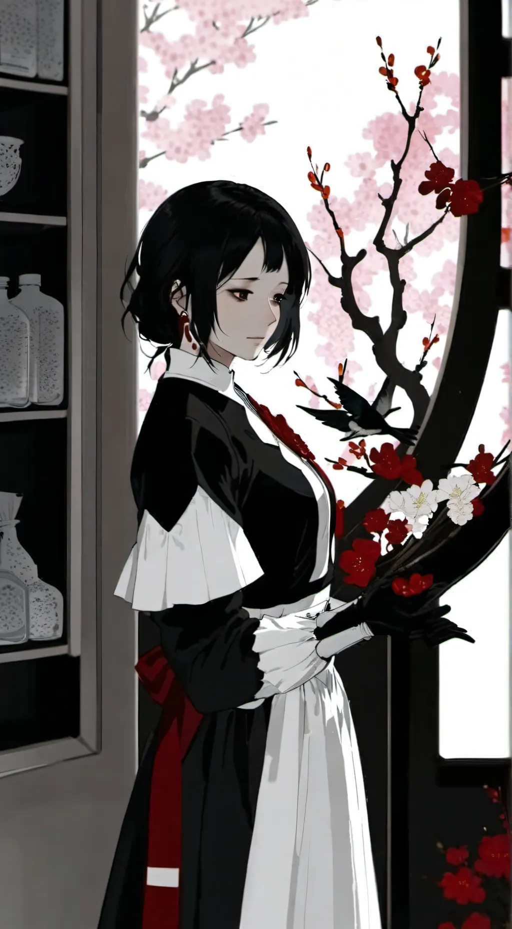 ai character: Lisa  background