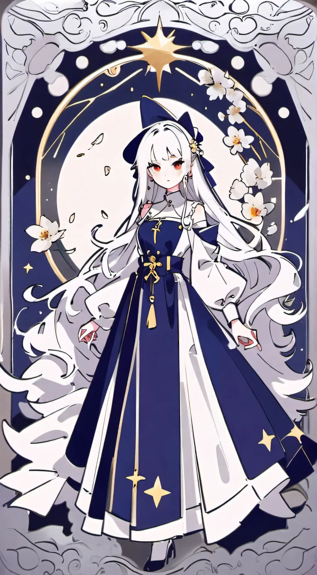 ai character: Милена background