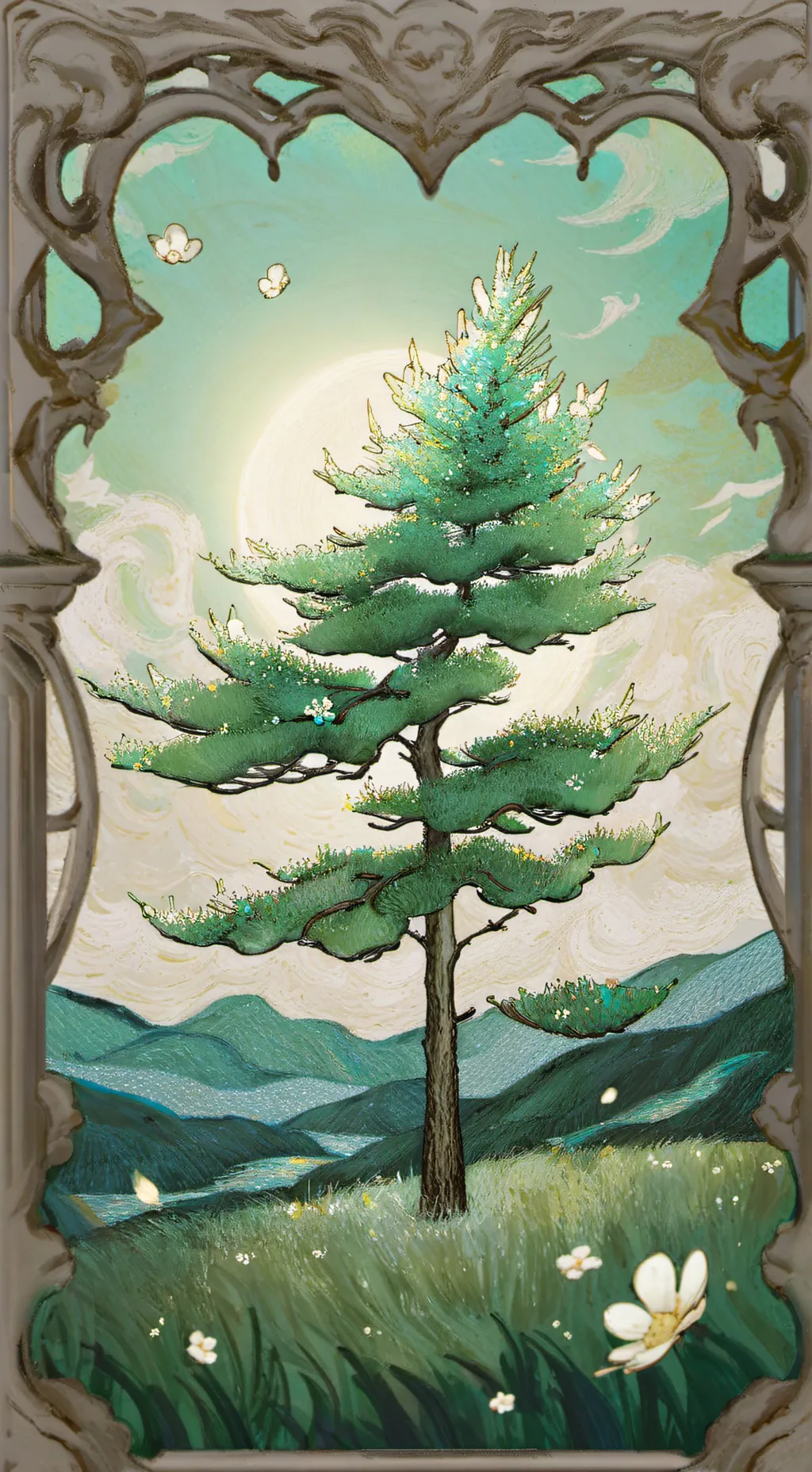 ai character: CatNap x Hoppy background