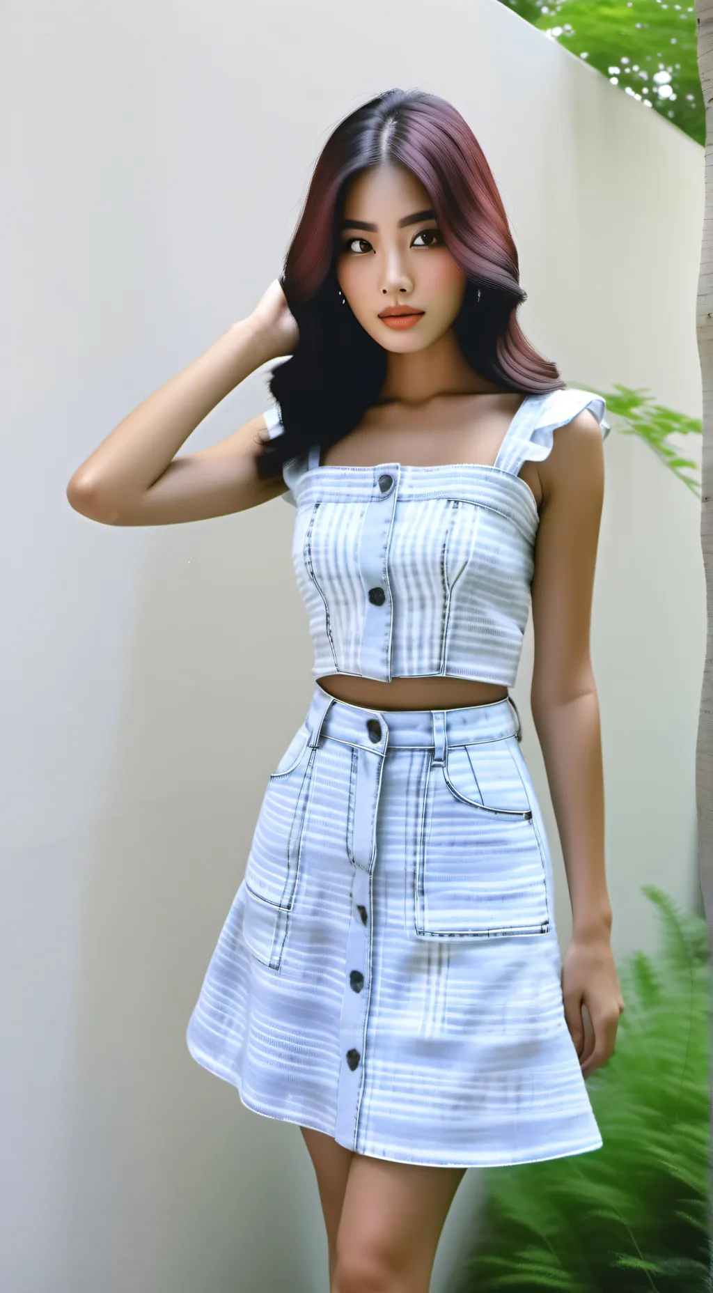 ai character: Mika background