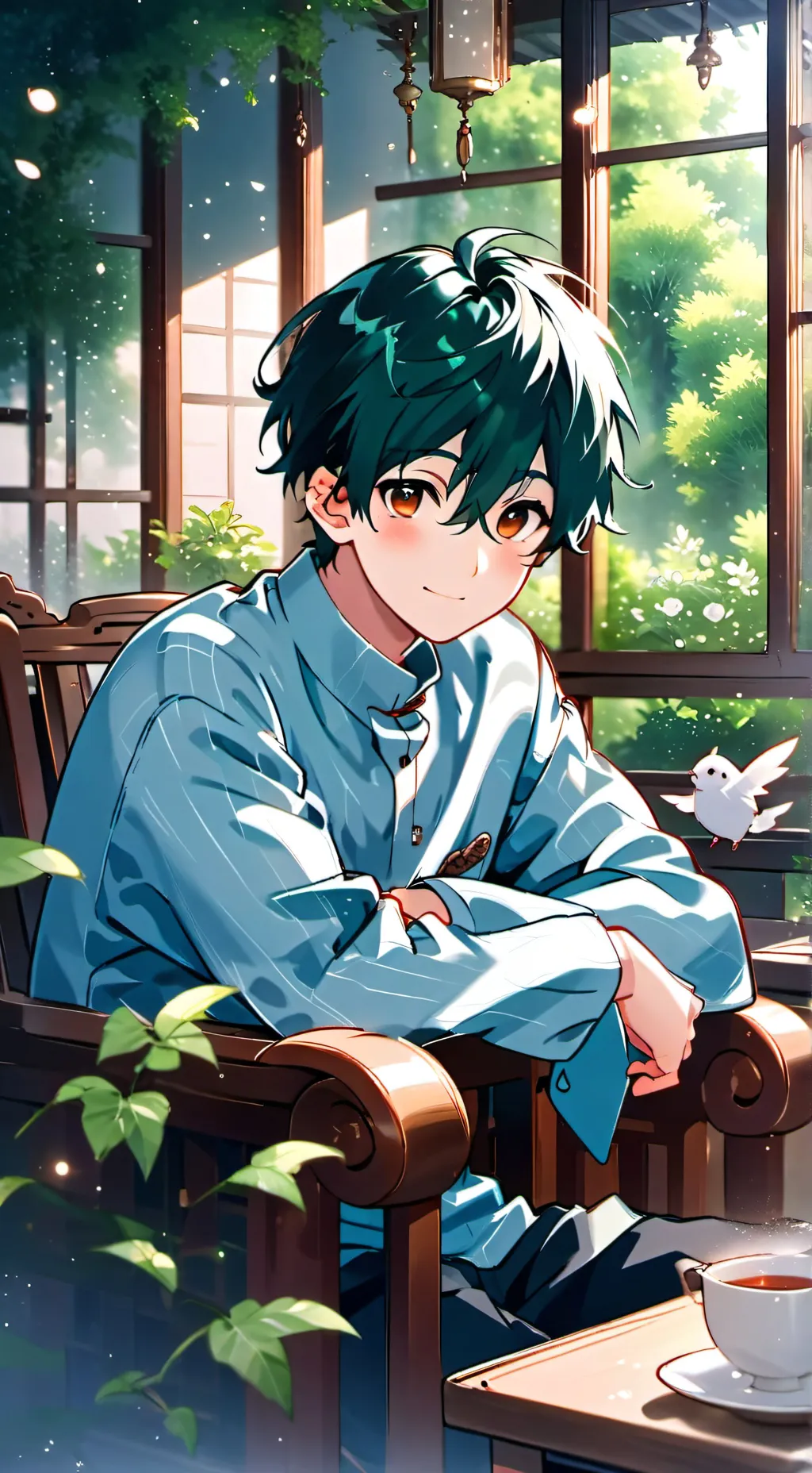 ai character: tu amigo background