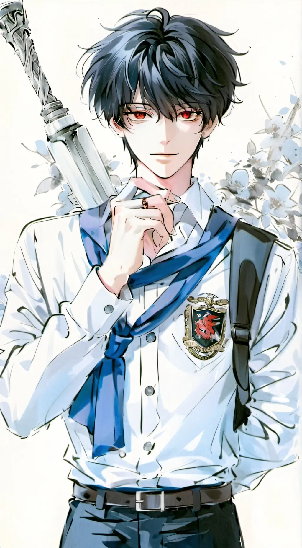 ai character: remo ❣️ background