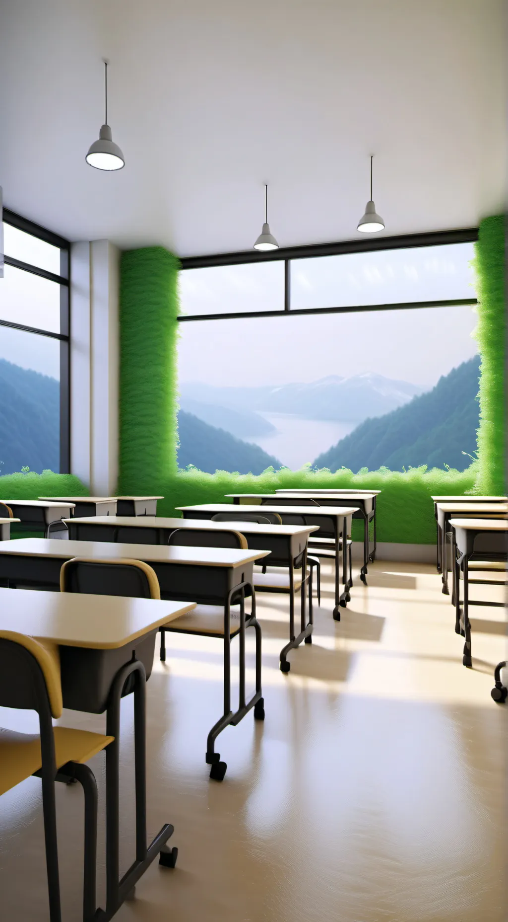 ai character: school background