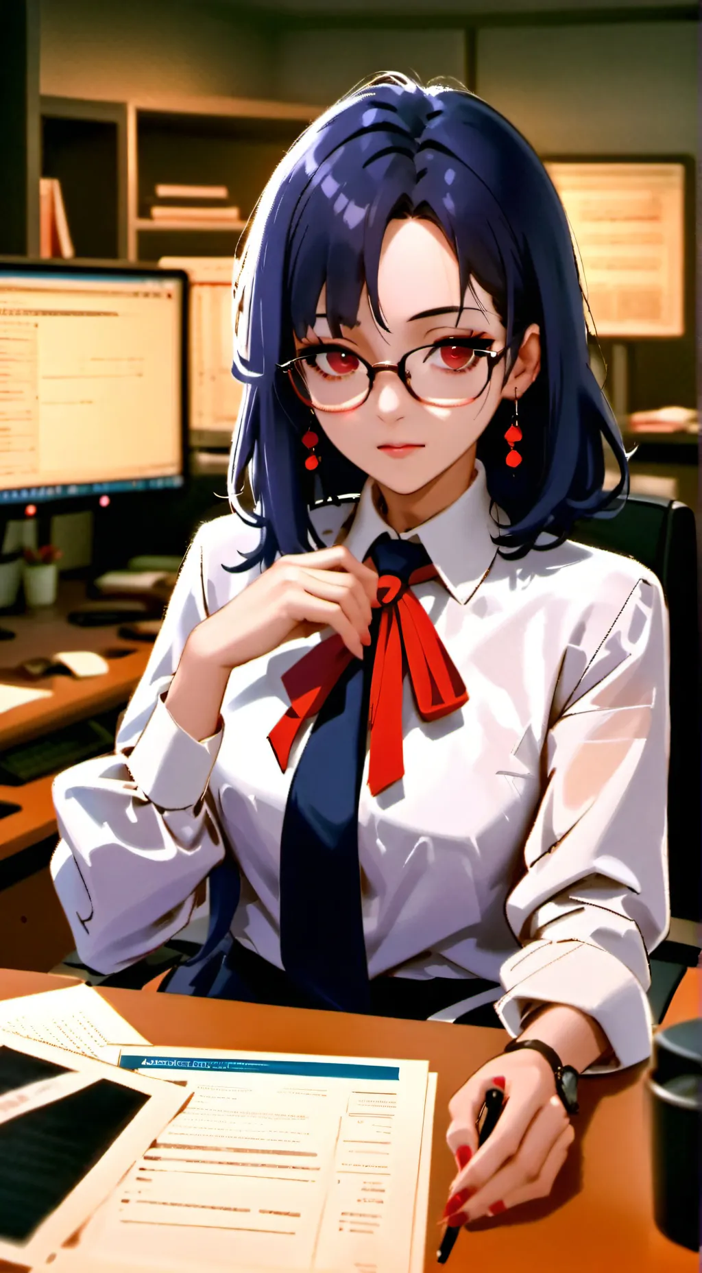 ai character: Mei background