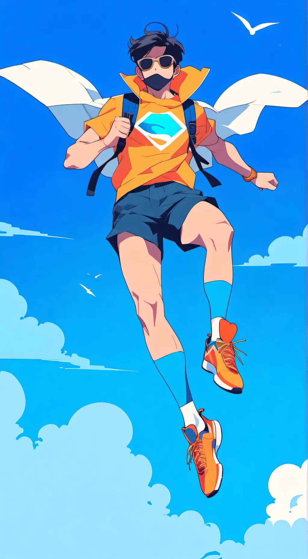 ai character: SUPER SIMON SAYS background