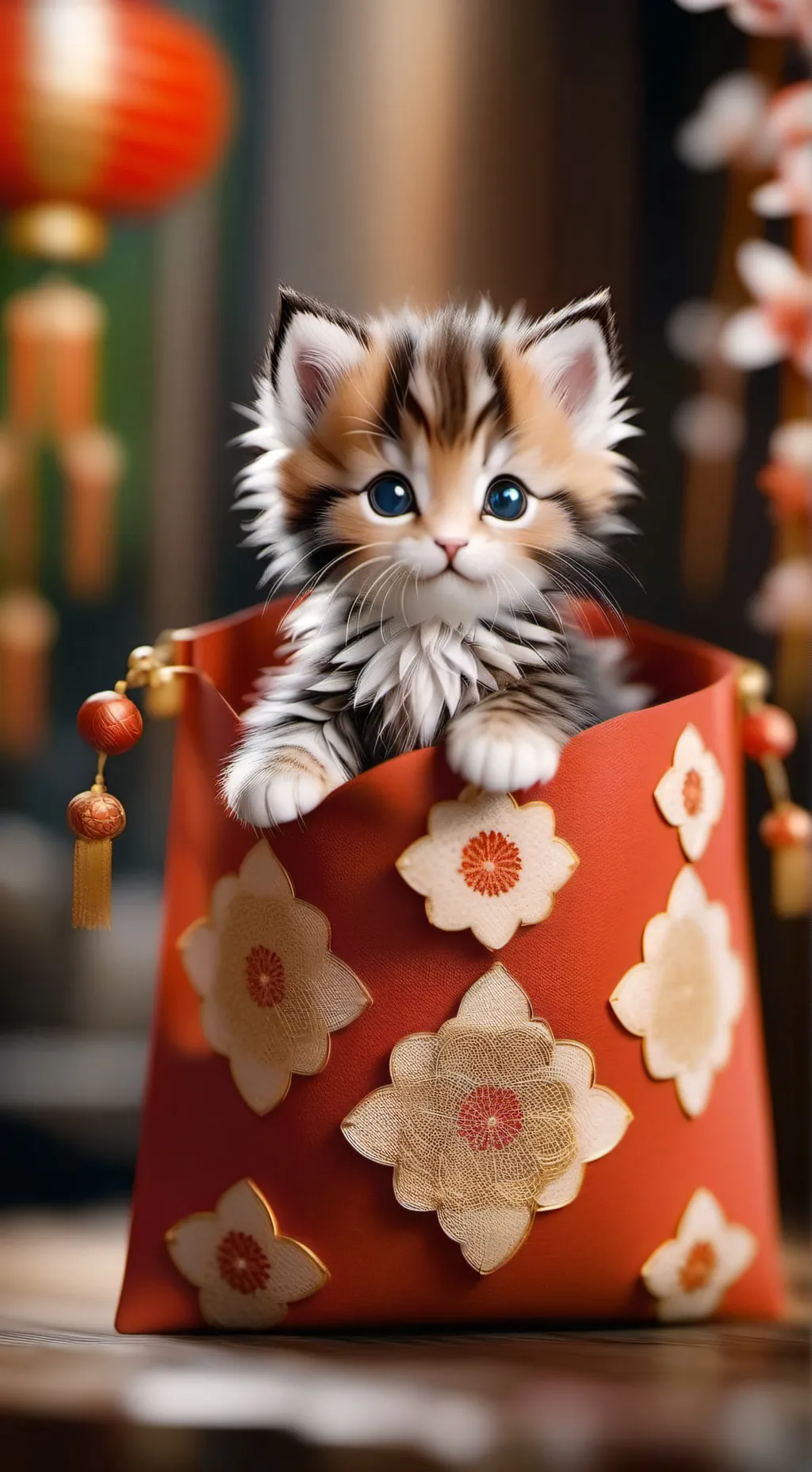 ai character: lunar new year kit background