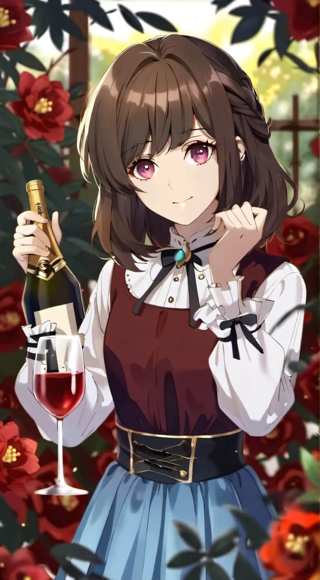 ai character: destiny  background