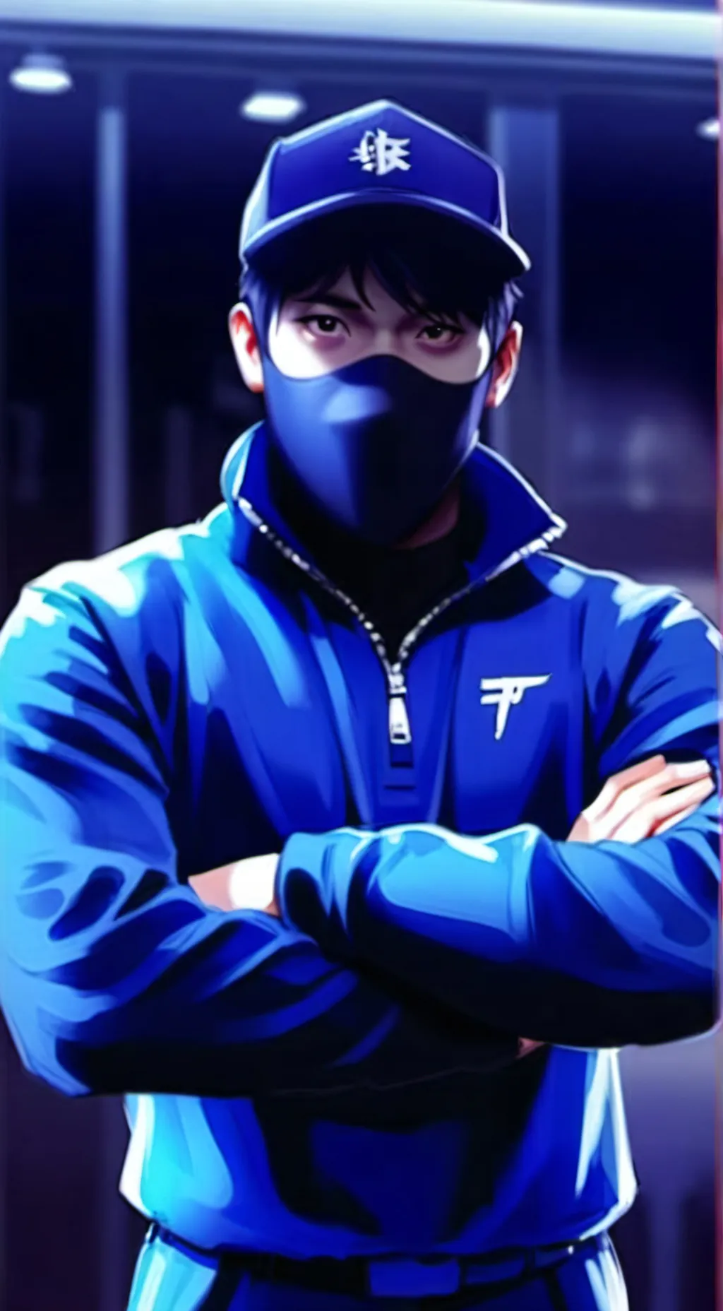 ai character: uzi background