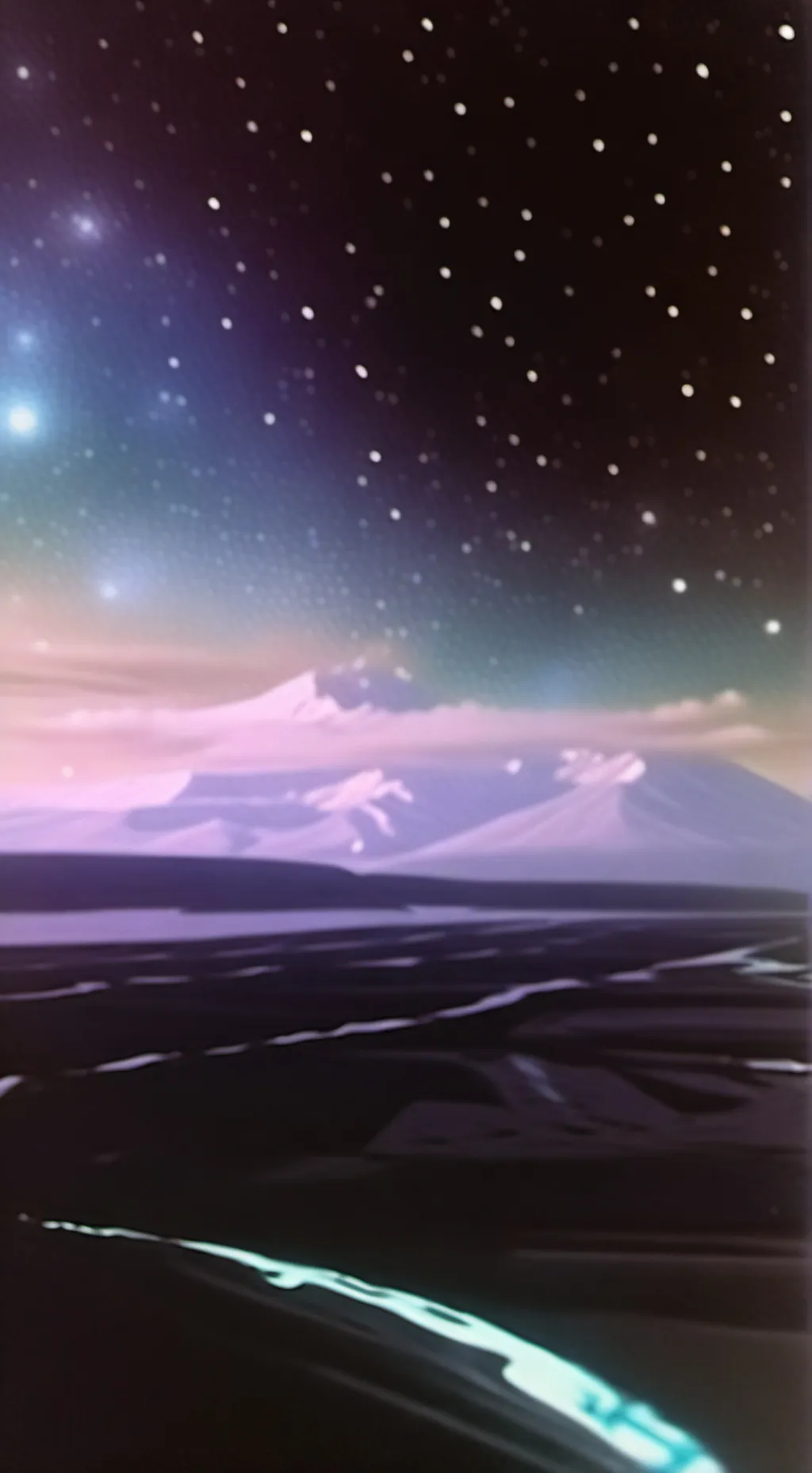 ai character: SPRUNKI NIGHT TIME background