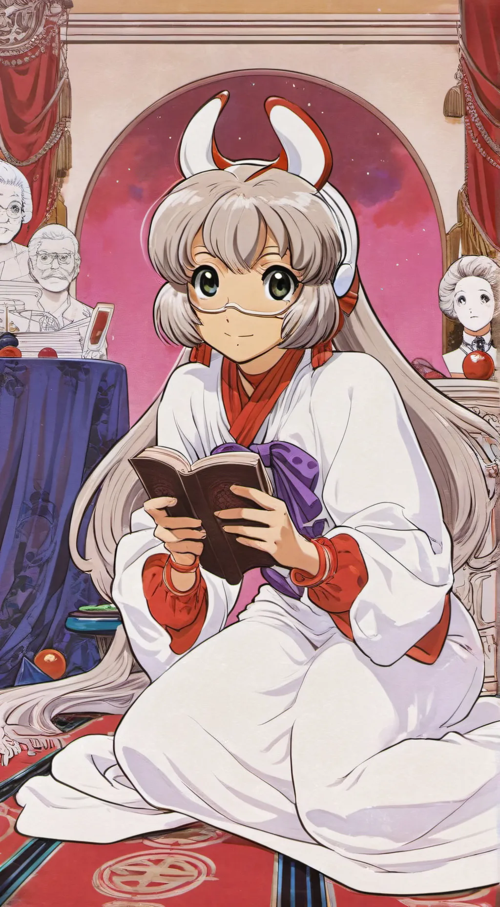 ai character: Gelina-beyoke  background