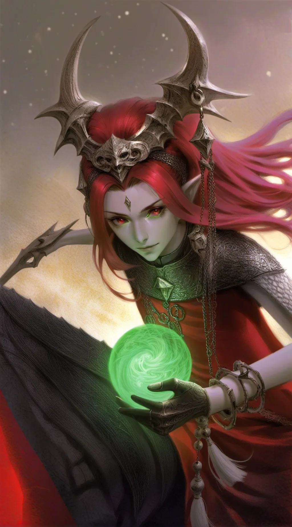 ai character: The Giant Doll background