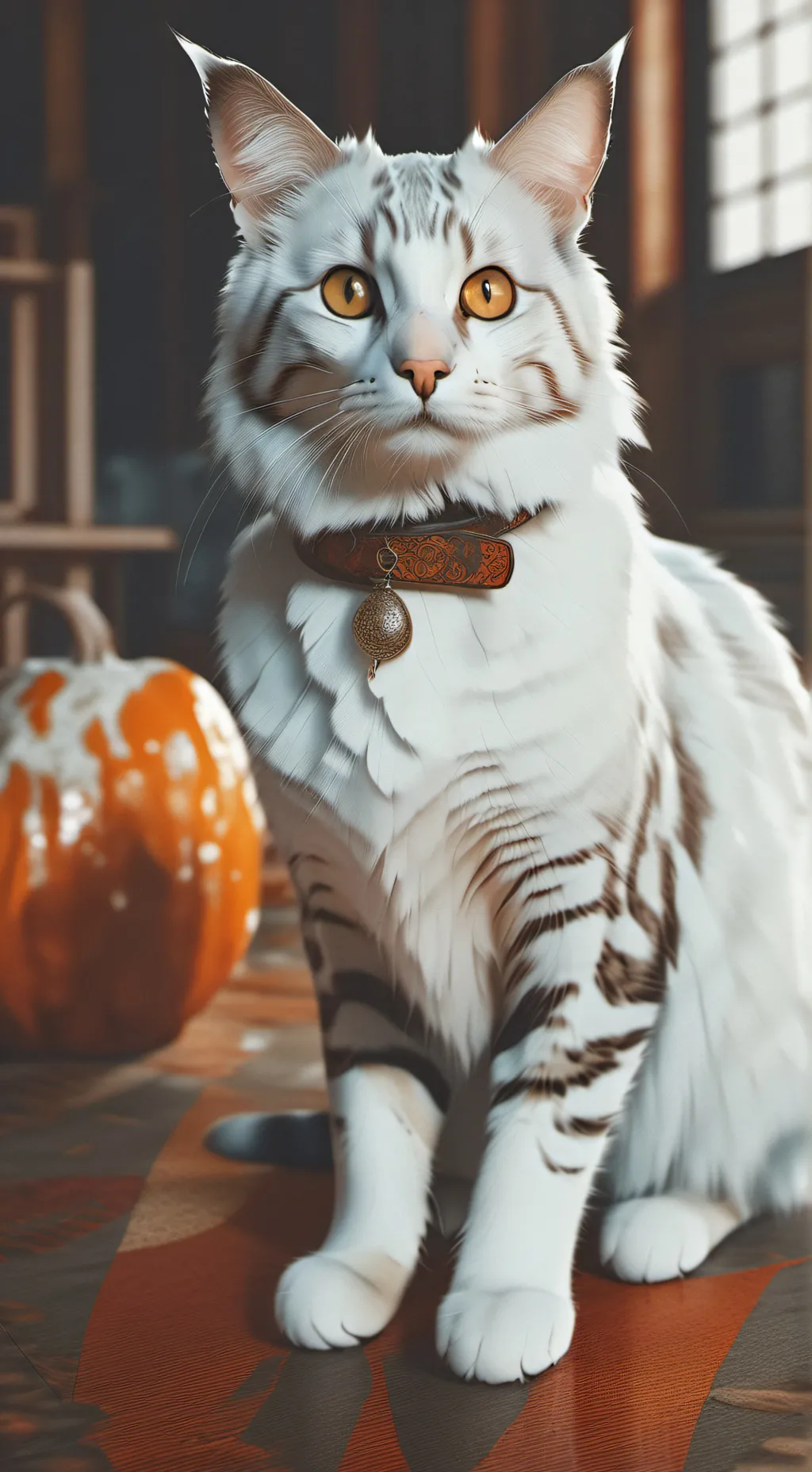 ai character: Angel. (MD) background