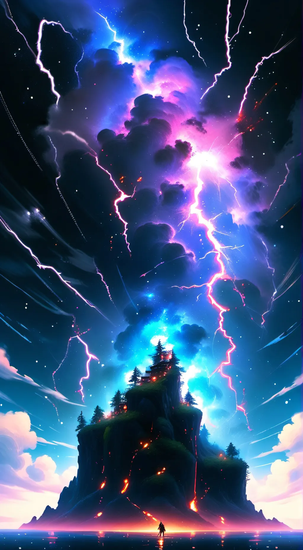 ai character: MD AU background