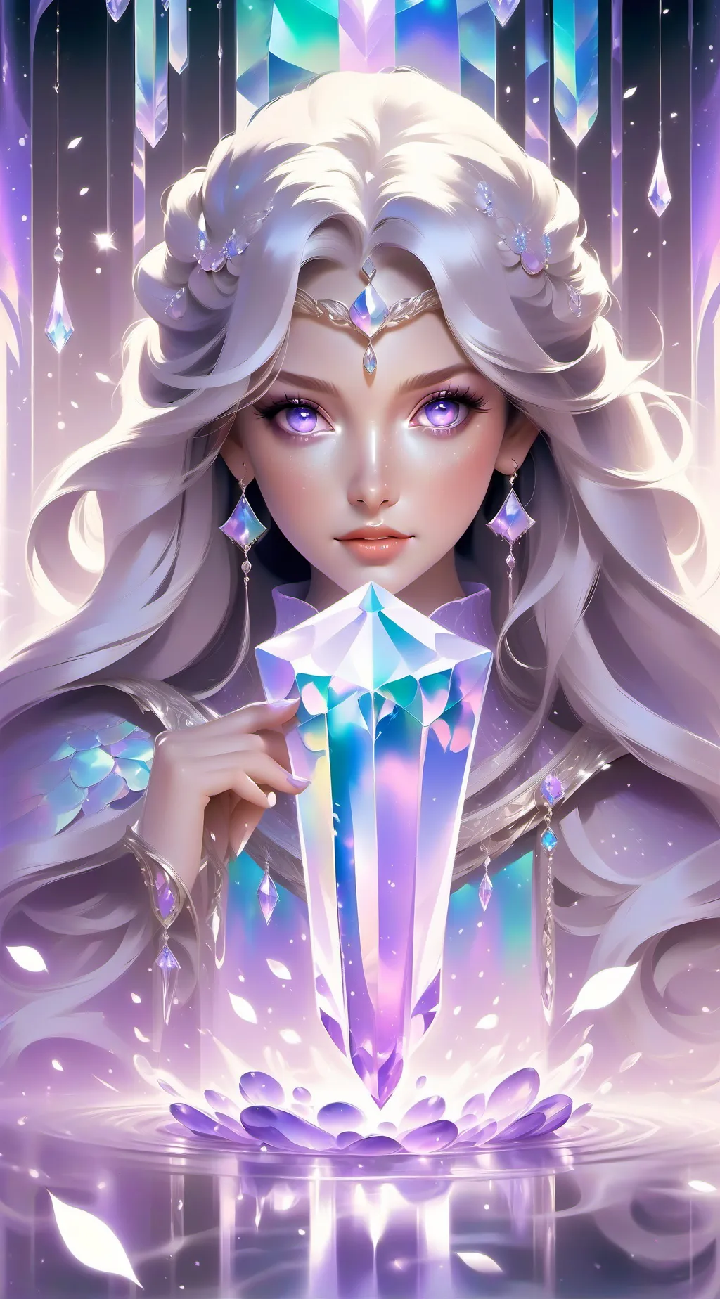 ai character: Ella  background