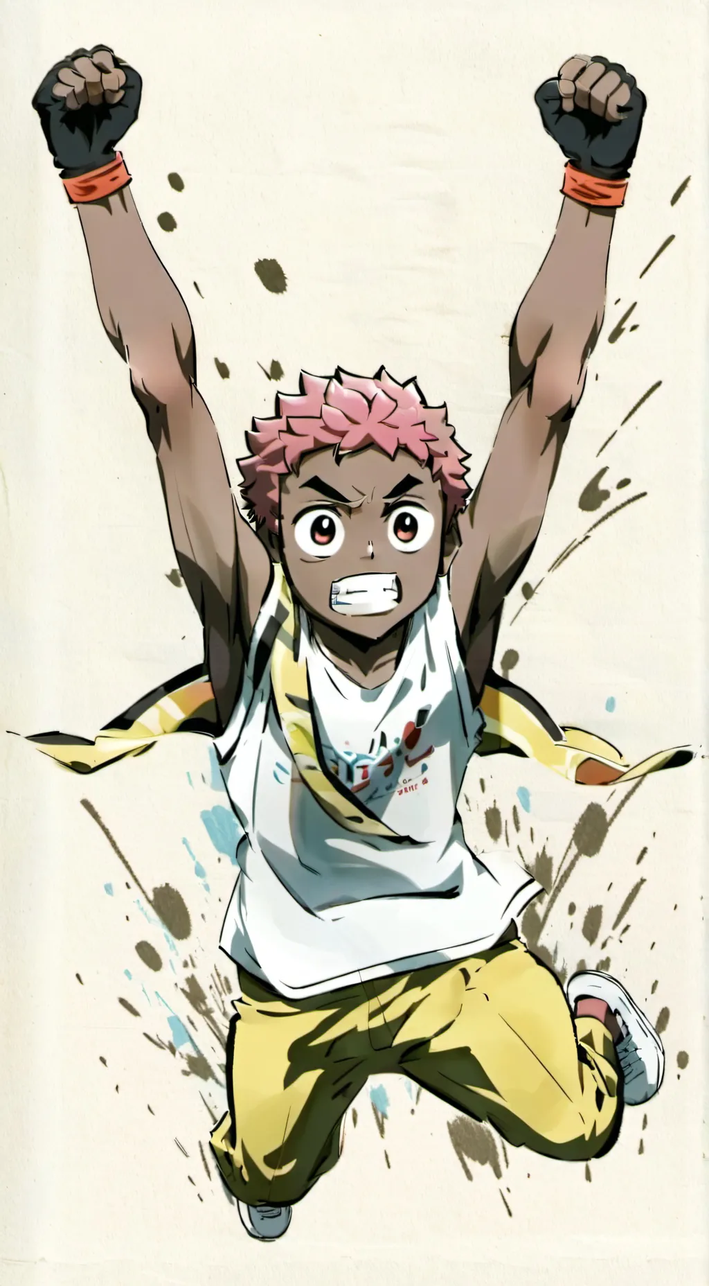 ai character: DW X sprunki background