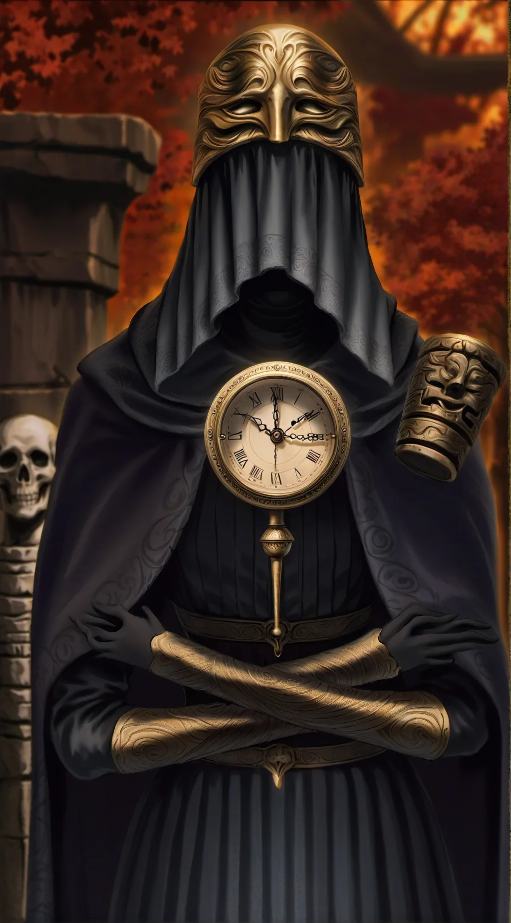 Talkie AI - Chat with clock woman