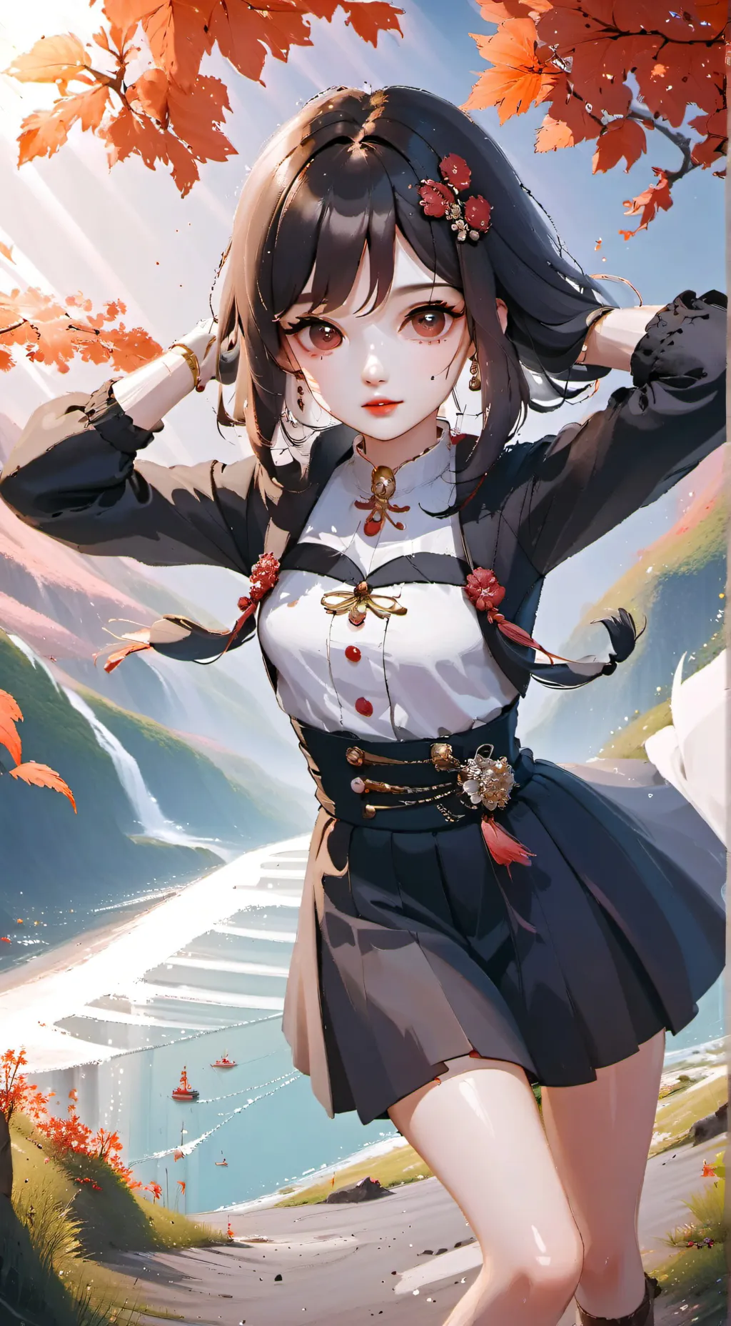 ai character: Andi  background