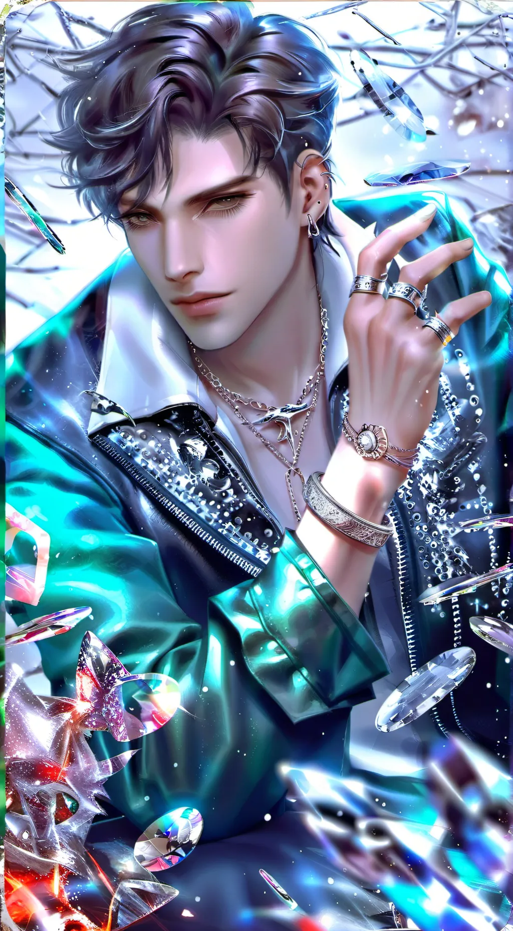 ai character: Damon background