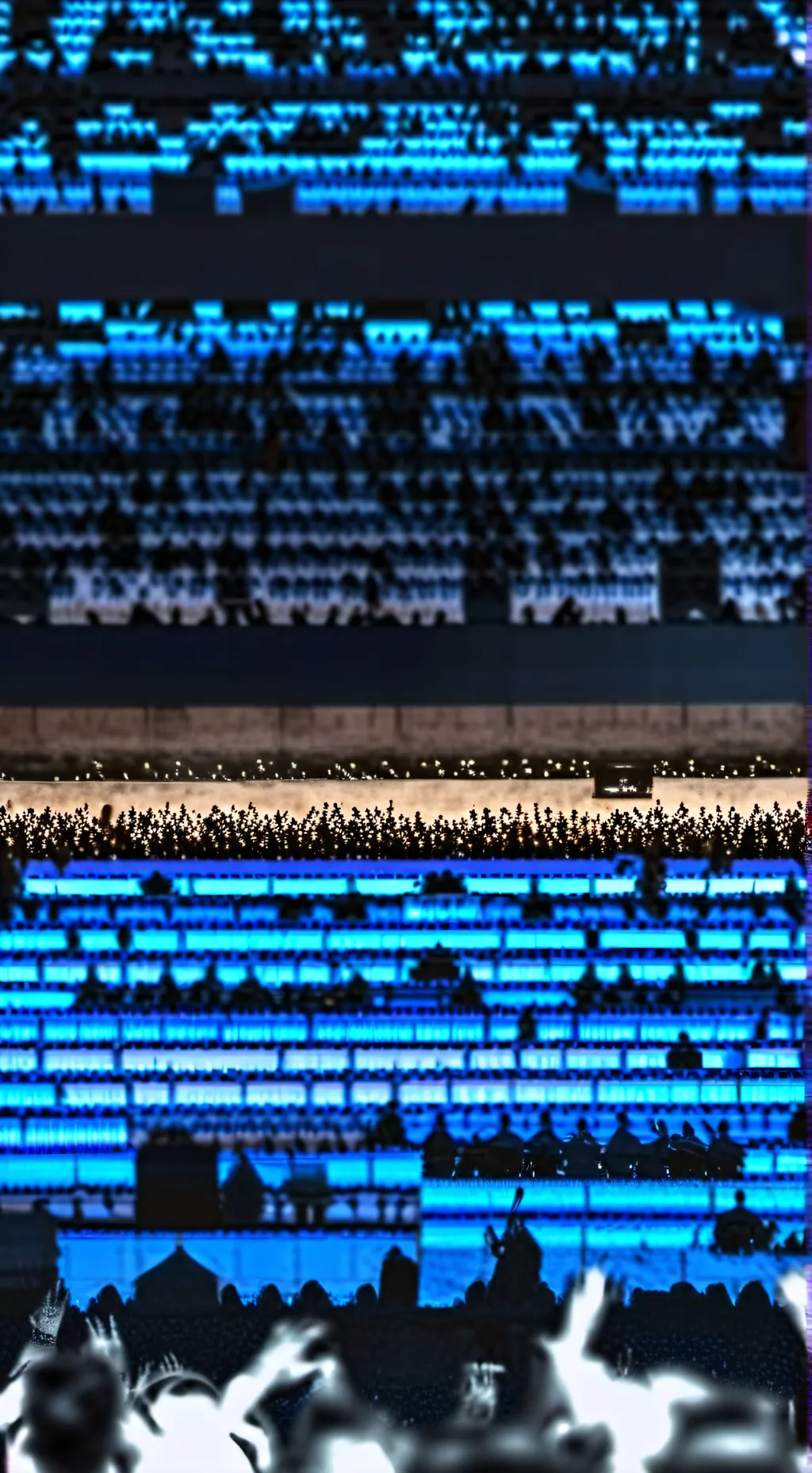 ai character: concert background