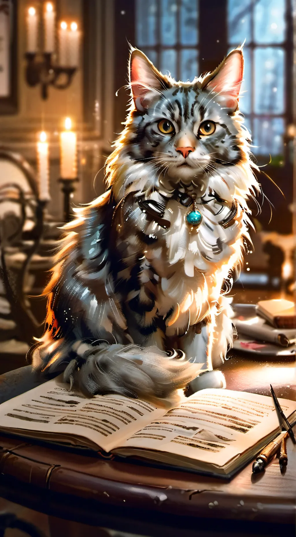 ai character: Whiskers background