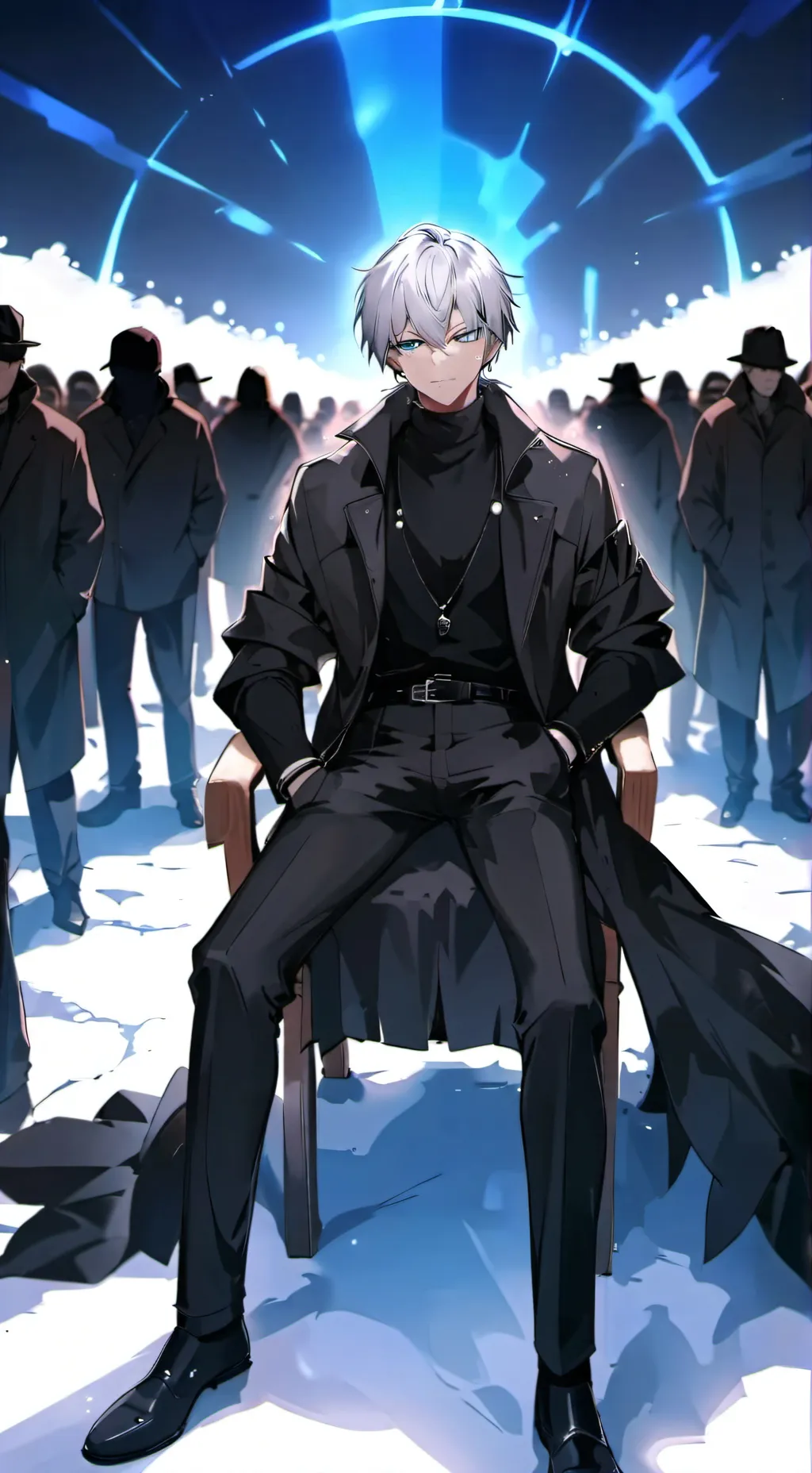 ai character: 夜川尧 background