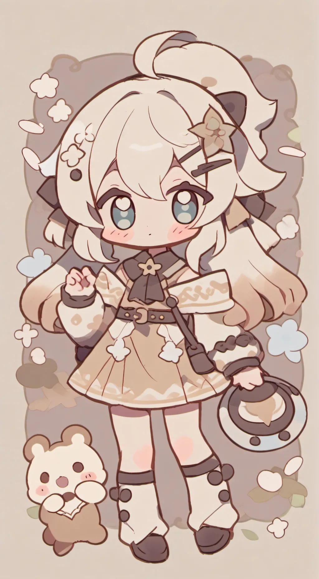 ai character: Dang mami background