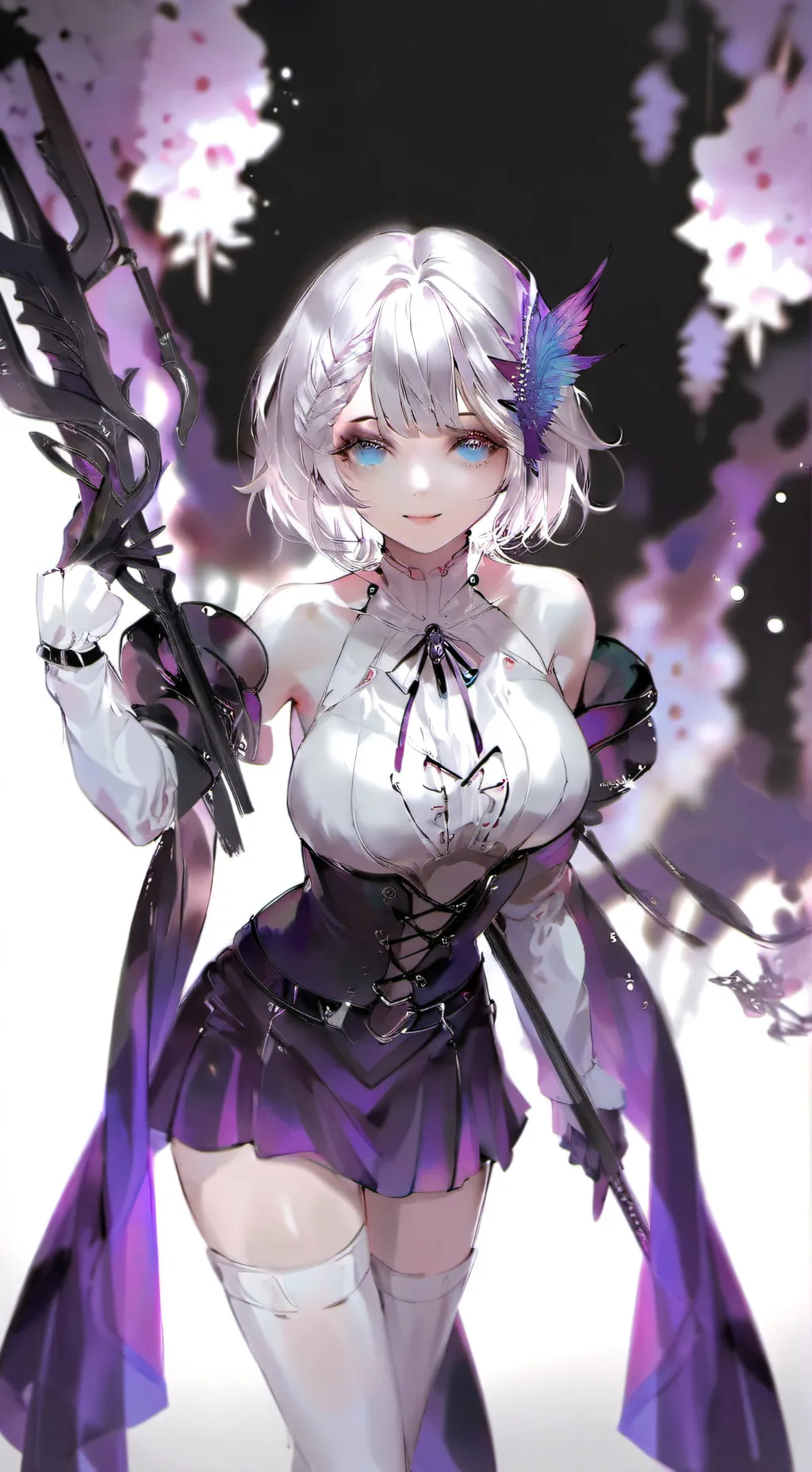 ai character: Luna background