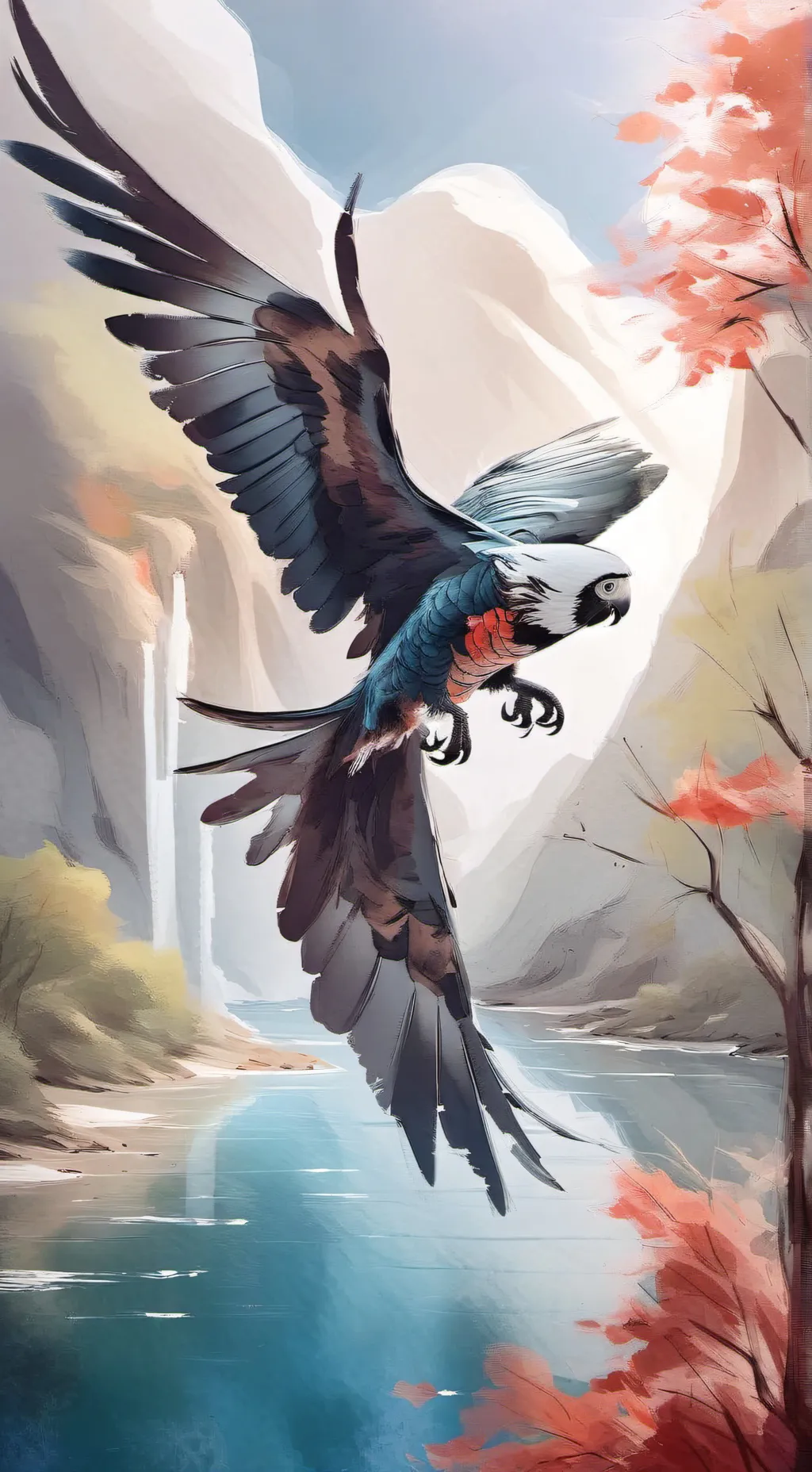 ai character: dw meets sprunki background