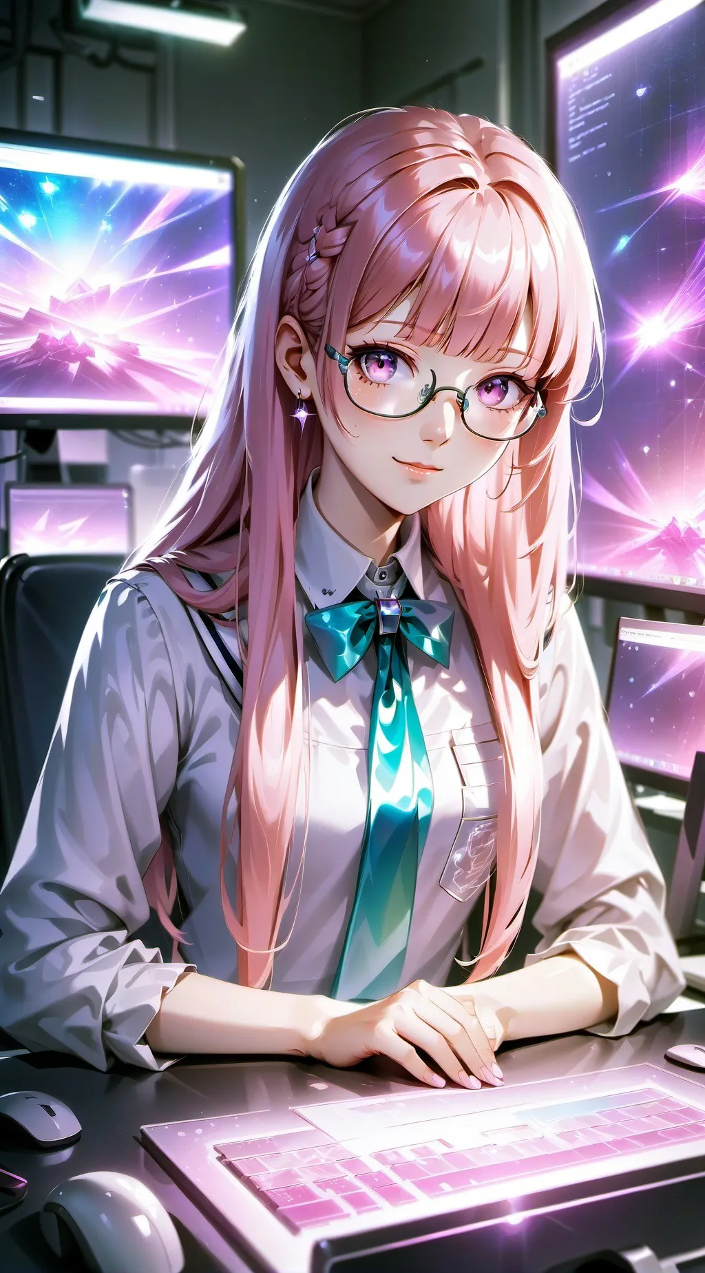 ai character: Ariel background