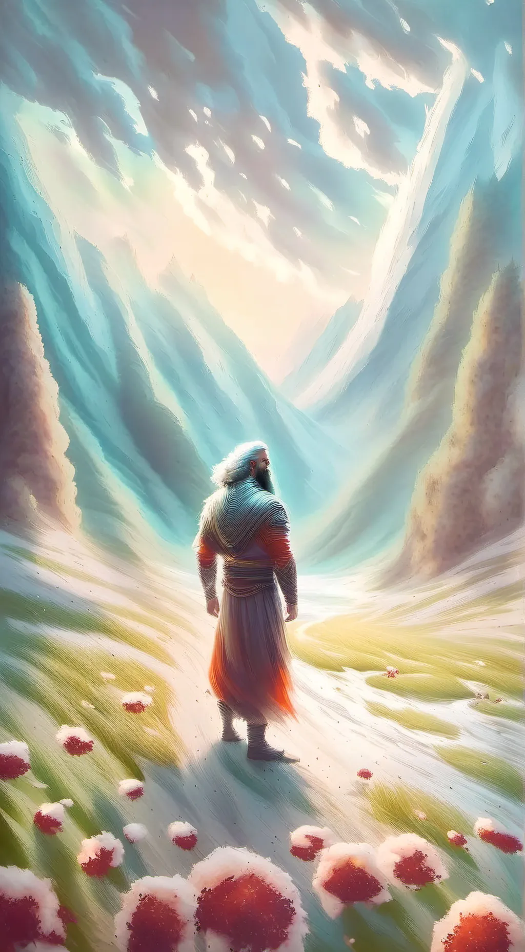 ai character: god  background