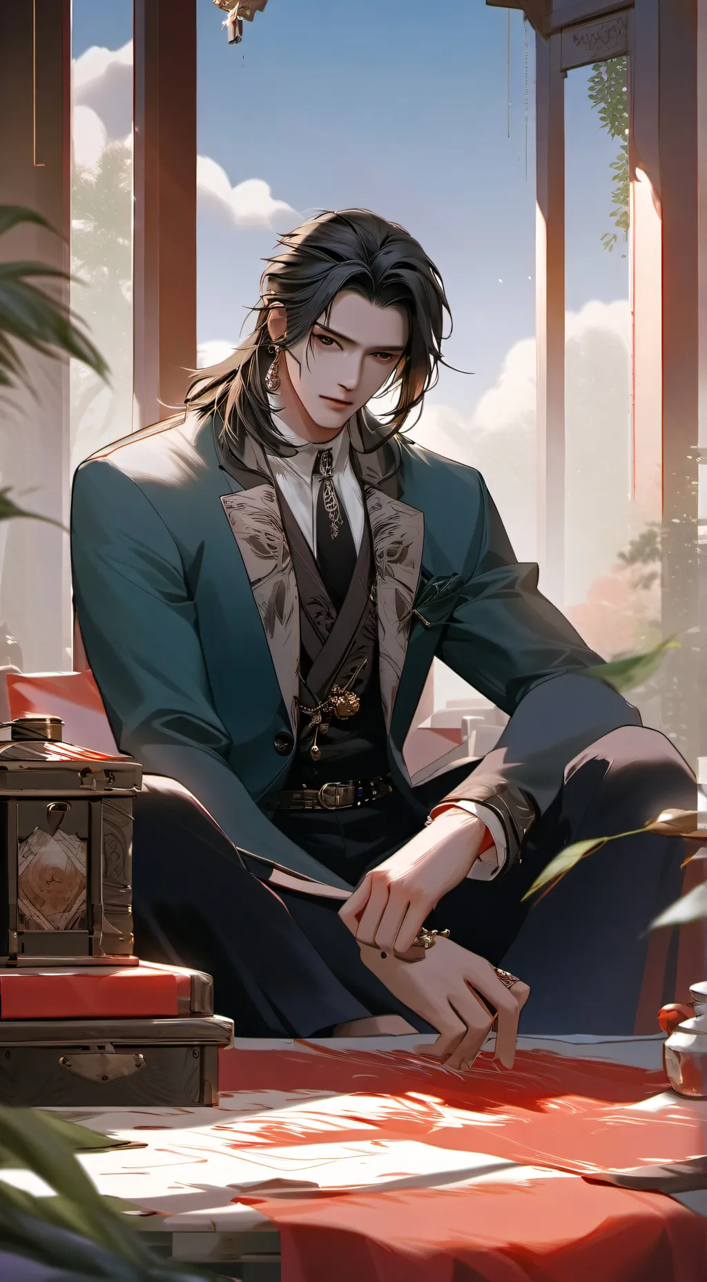 ai character: marcos background